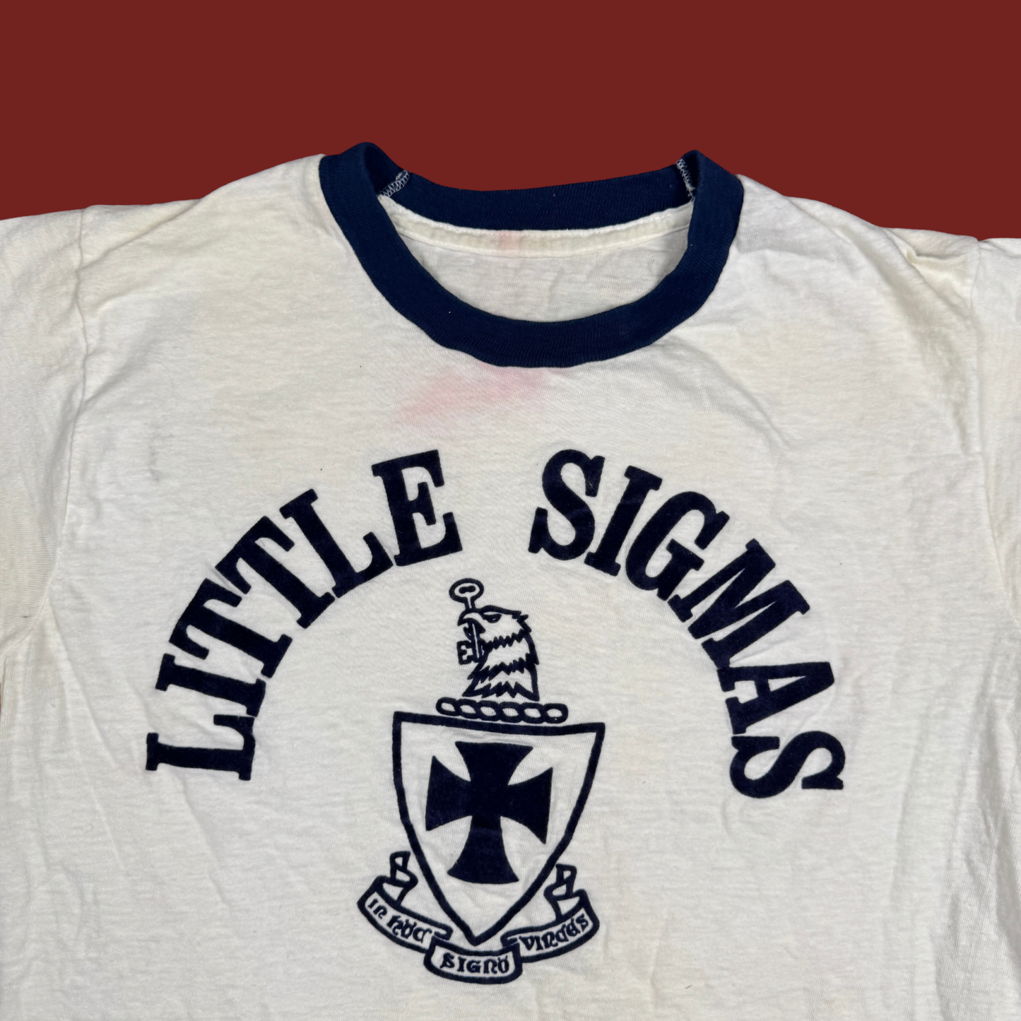 (XS/S) 70s/80s Little Sigmas Ringer Tee