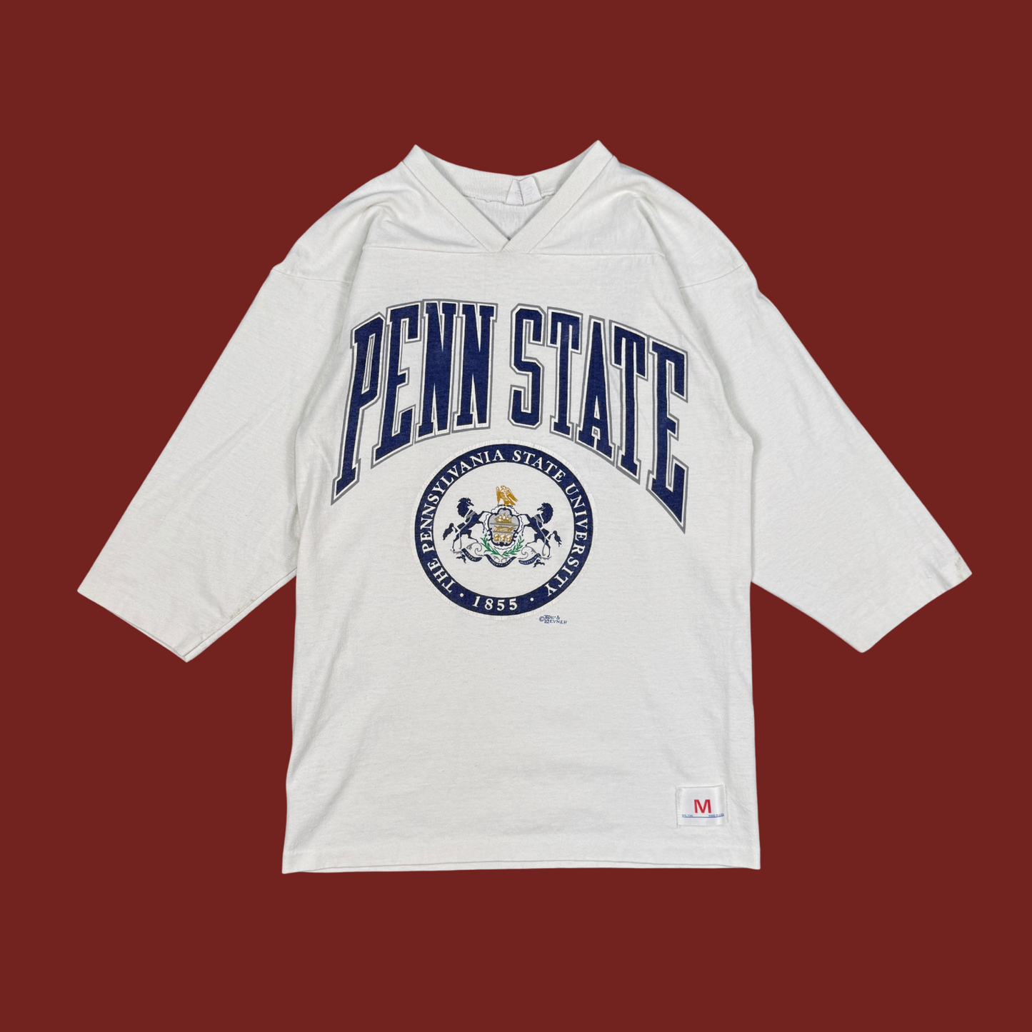 (M) 70s/80s Penn State Jersey Tee