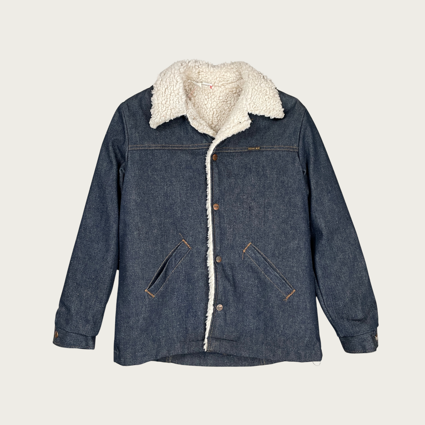 (M) 70s Maverick Sherpa Denim Jacket