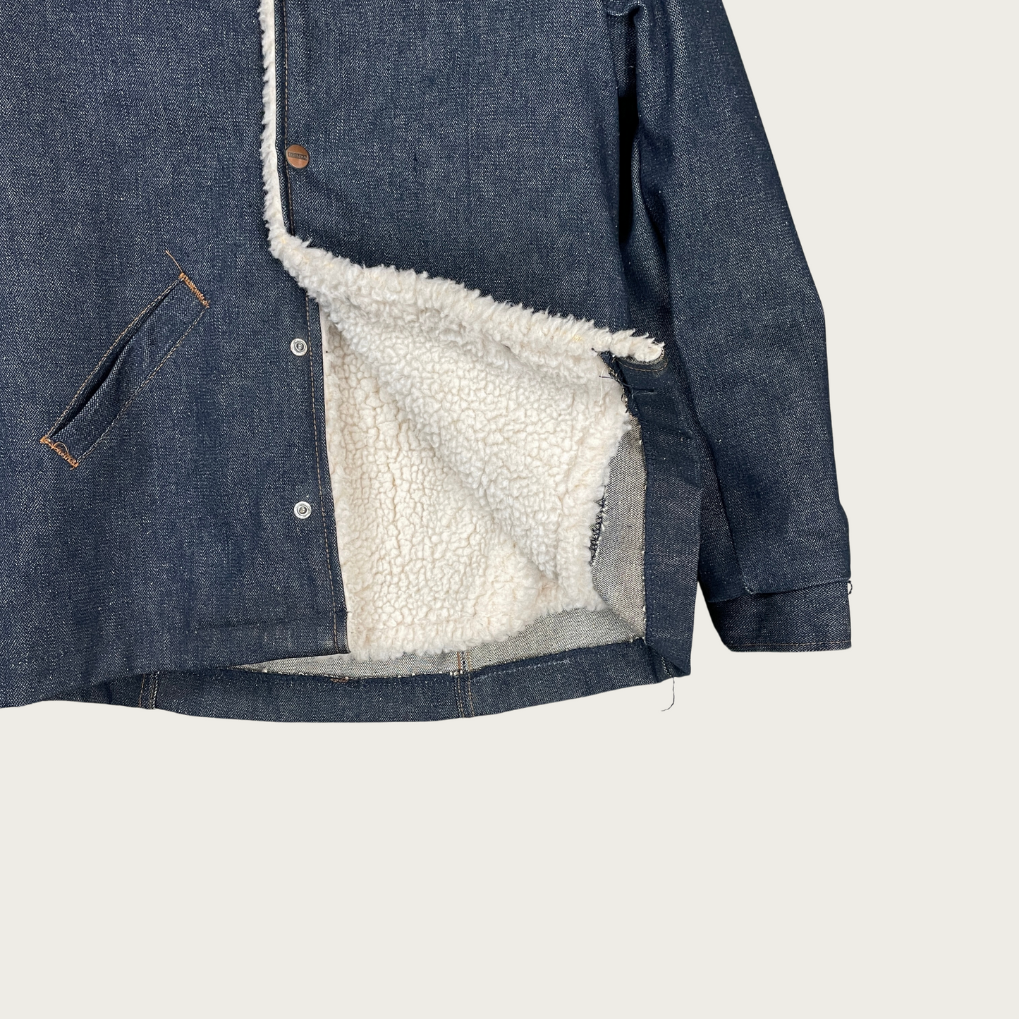 (M) 70s Maverick Sherpa Denim Jacket