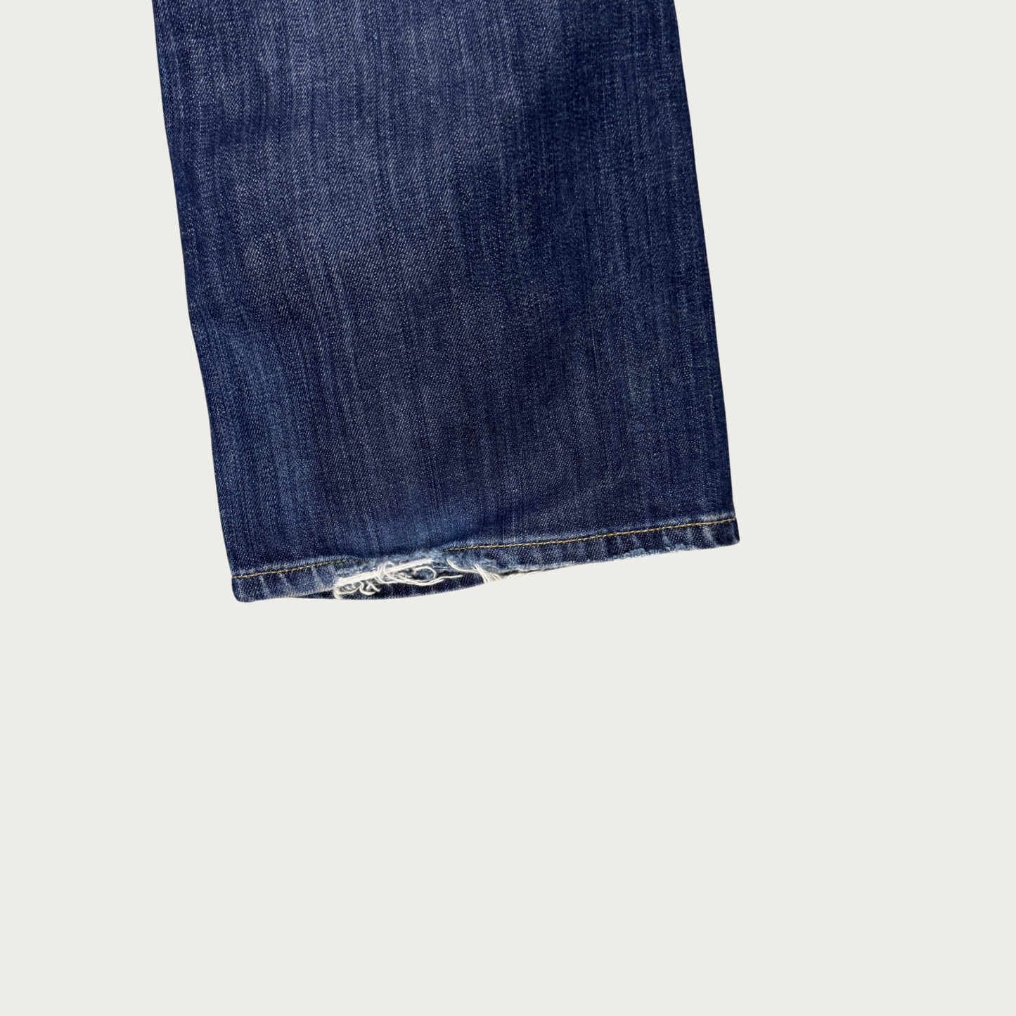 (29") Y2K Paige Low Rise Dark Wash Jeans