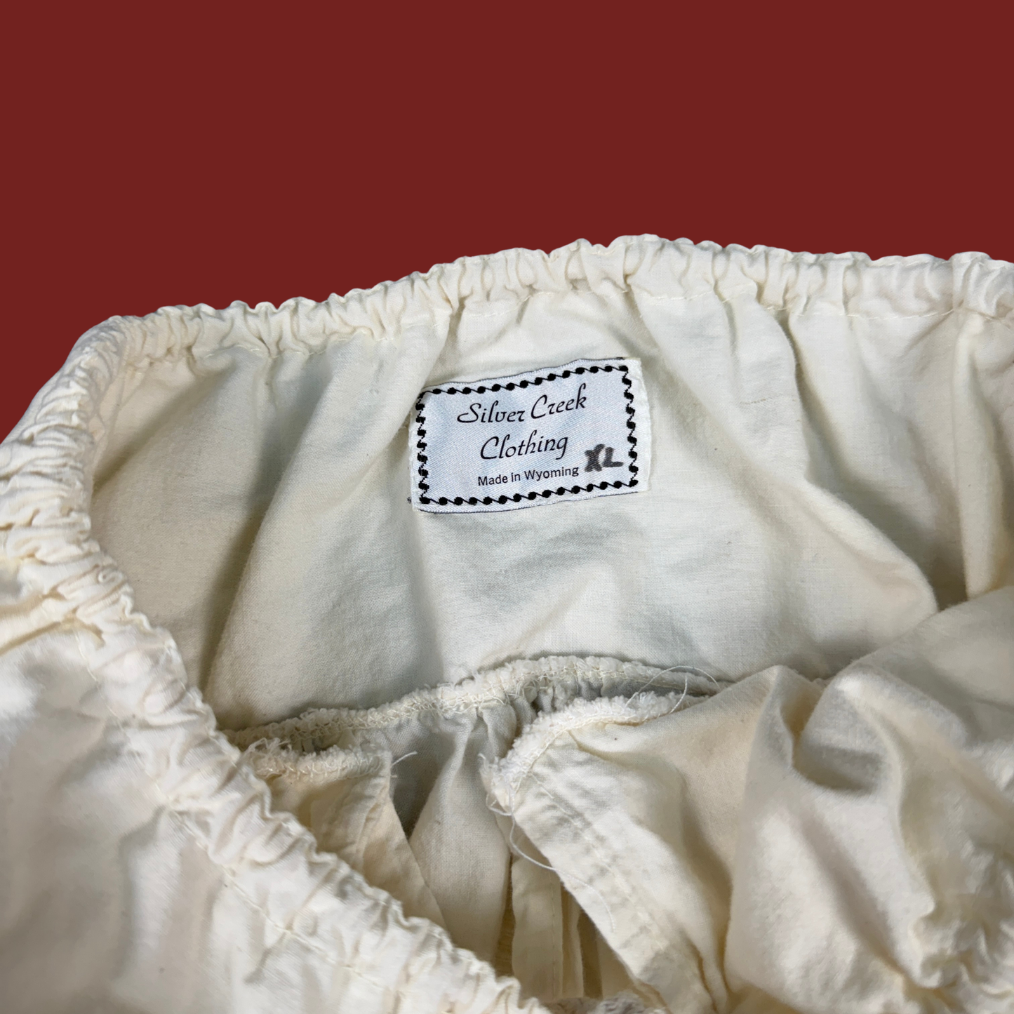 (OS) Cream Cotton Pantaloons/Bloomers