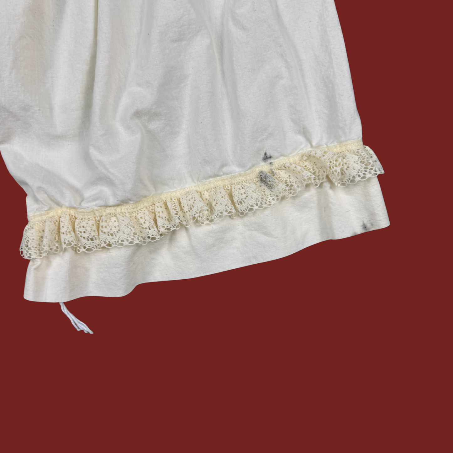 (OS) Cream Cotton Pantaloons/Bloomers