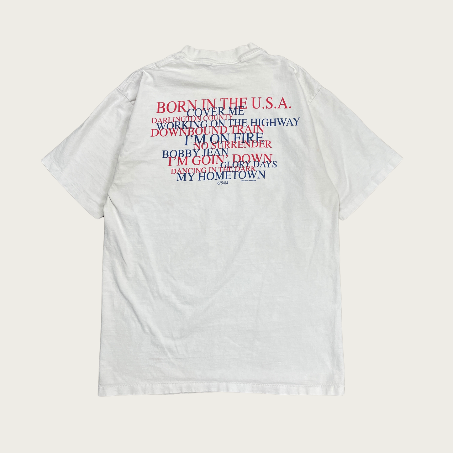 (L) Bruce Springsteen "Born In The USA" Tee