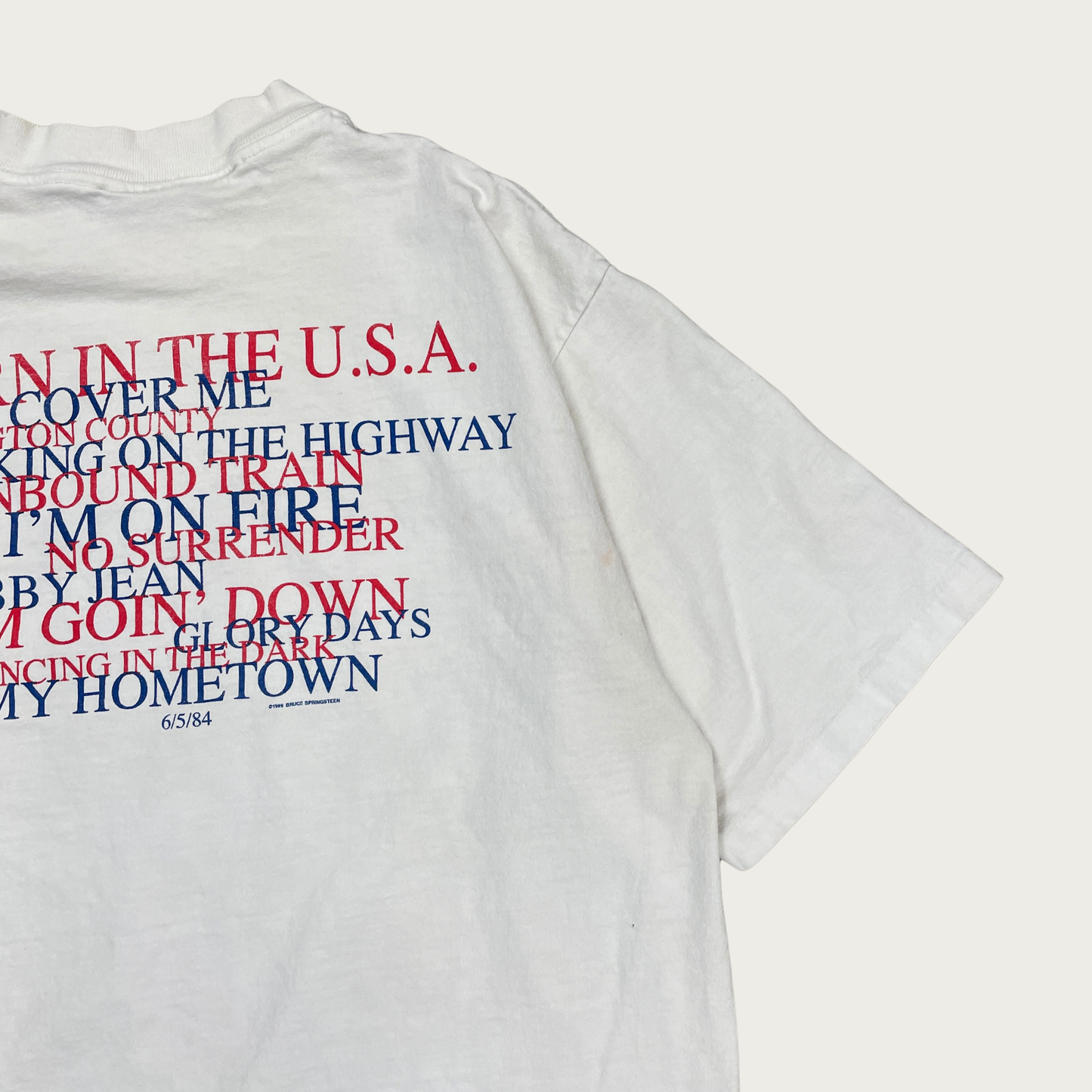 (L) Bruce Springsteen "Born In The USA" Tee