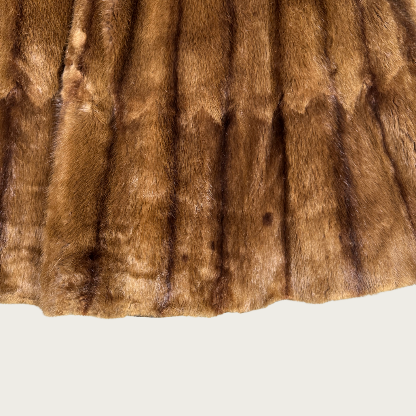 (OS) 60s/70s Genuine Fur Cape