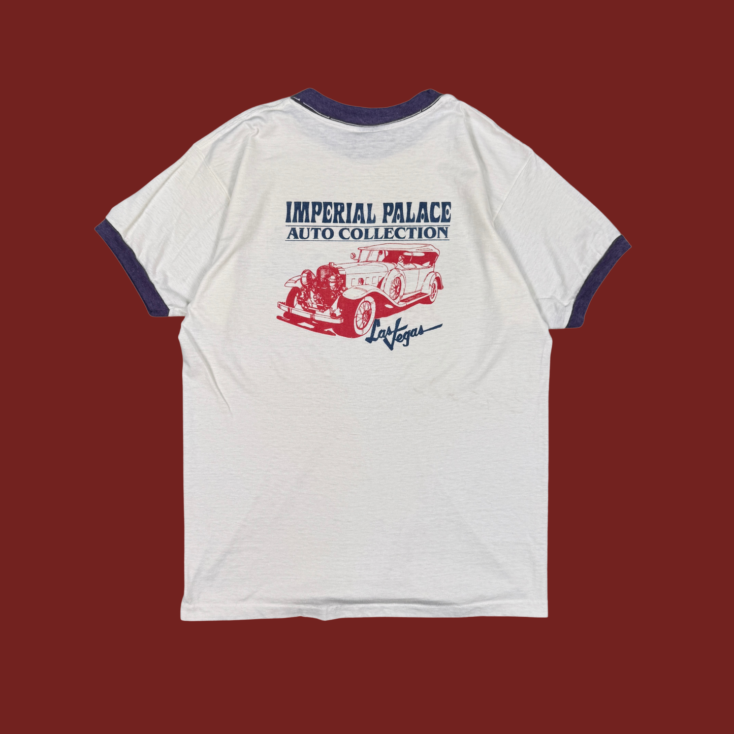 (M) 70s/80s Imperial Palace Las Vegas Ringer Tee