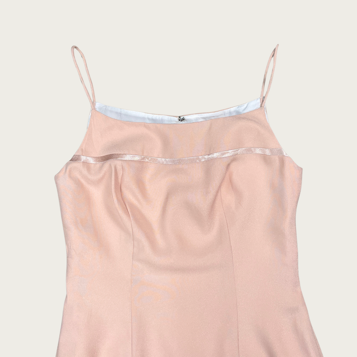 (S) 90s/Y2K Blush Pink Mini Dress