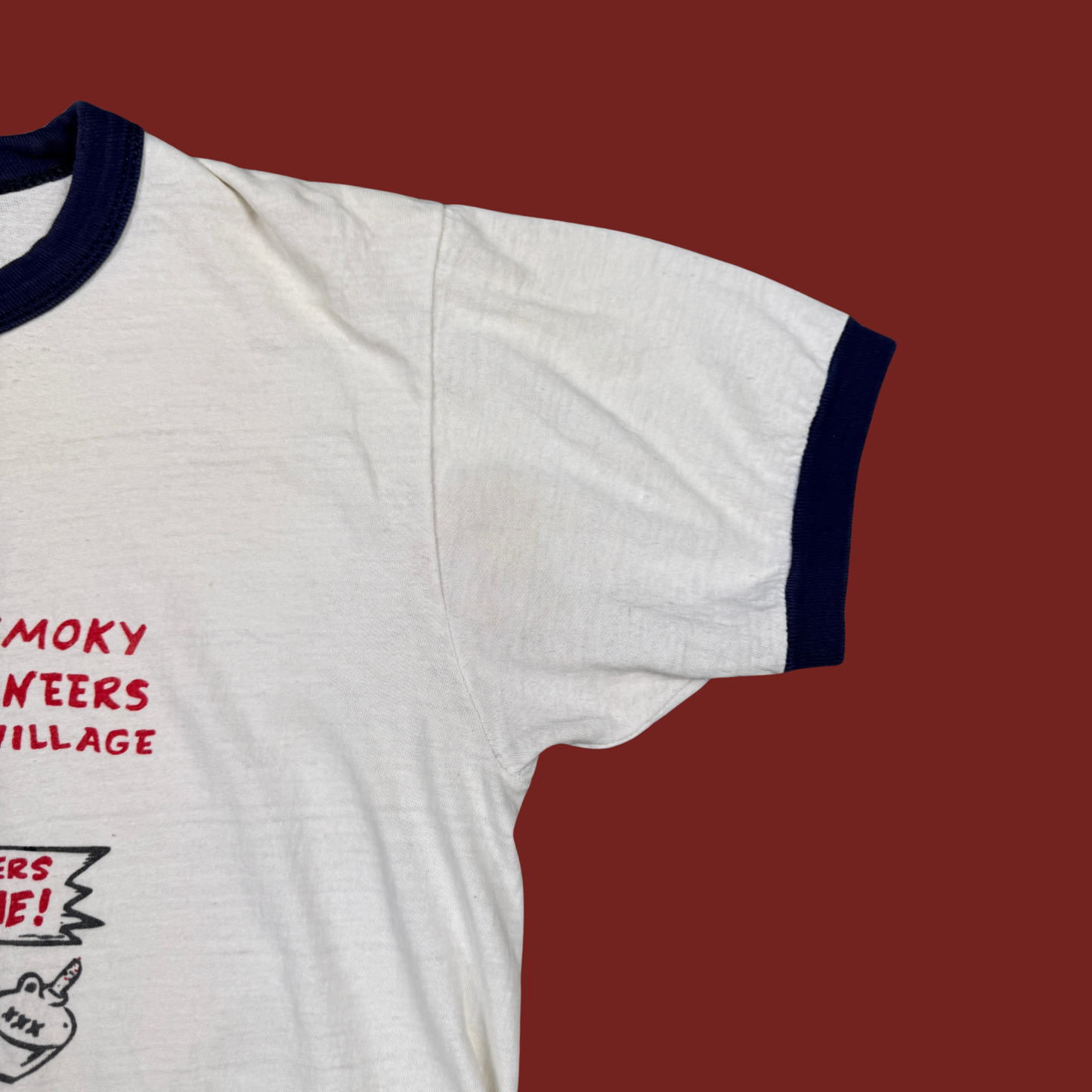 (M) 70s/80s Great Smoky Mountaineers Ringer Tee