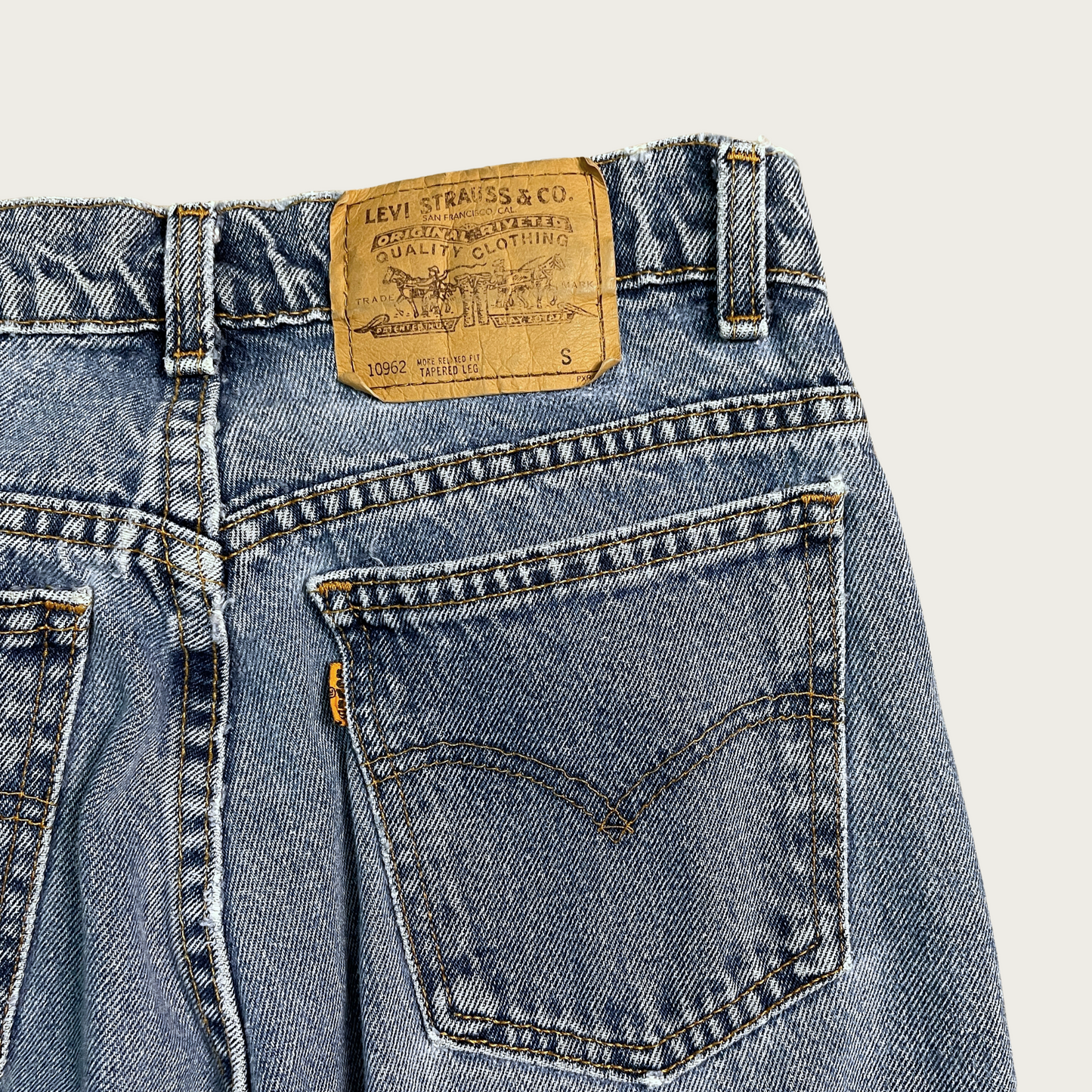 (26x29") 90s Levi's 10962 Orange Tab Jeans