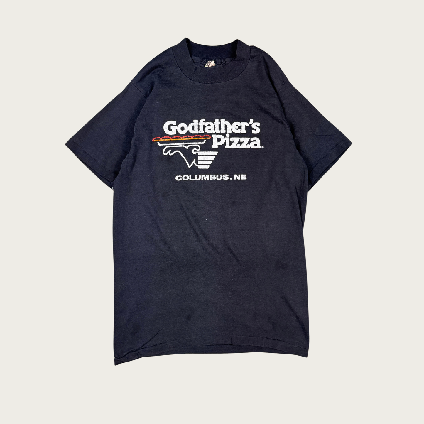 (S) 70s/80s Godfather's Pizza Tee
