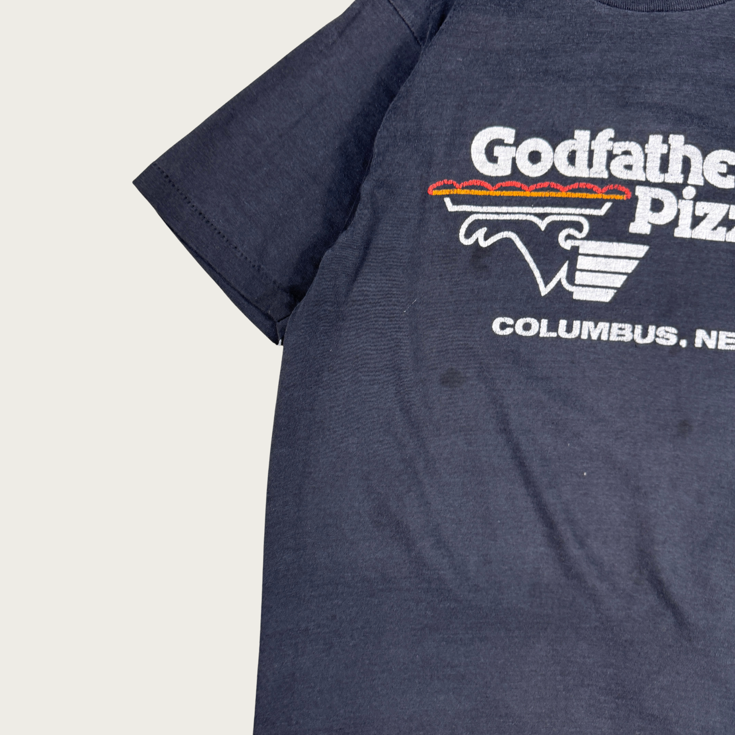 (S) 70s/80s Godfather's Pizza Tee