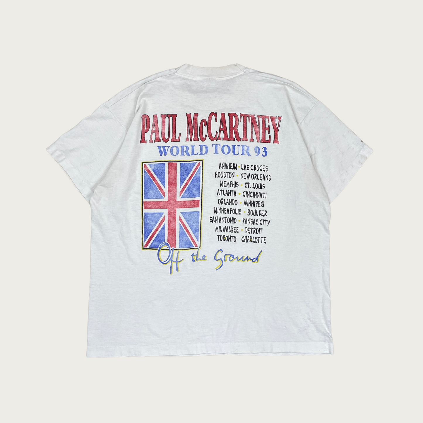(XL) 1993 Paul McCartney World Tour Tee