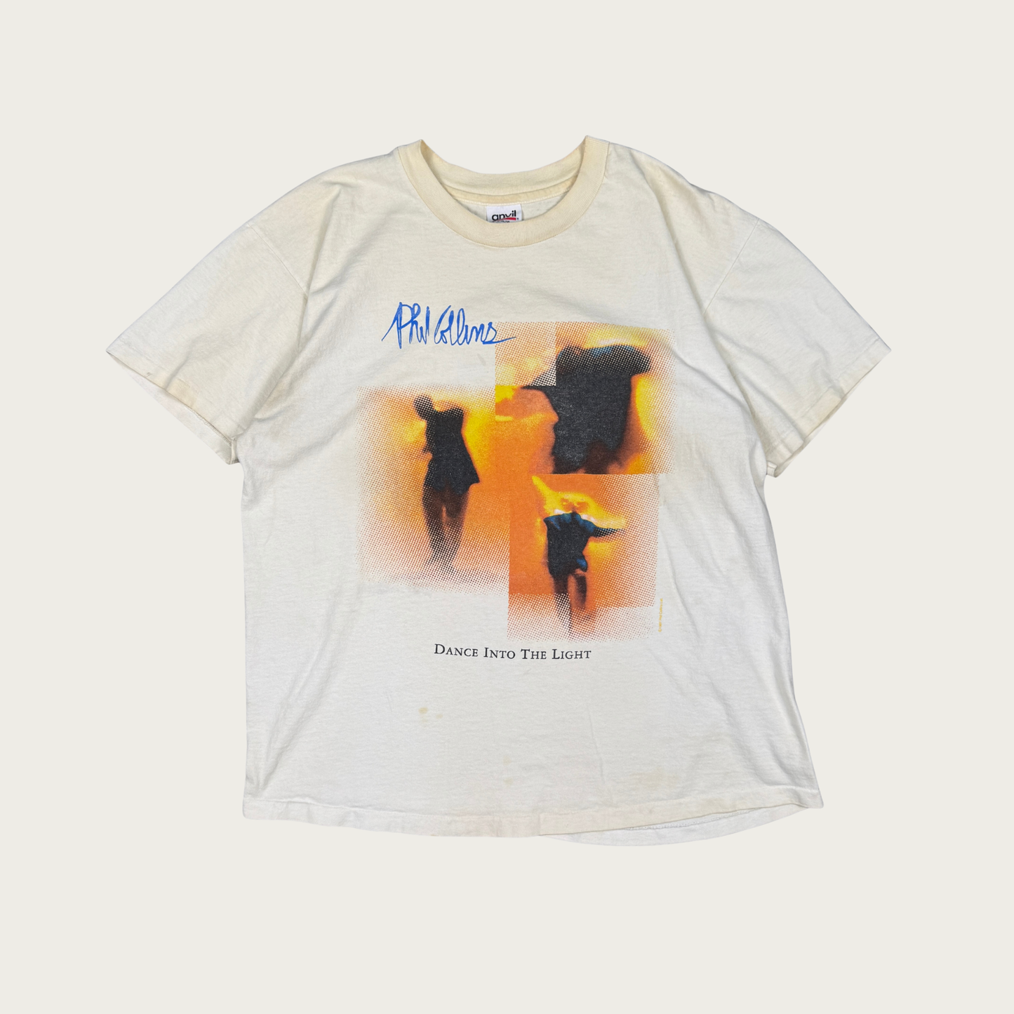 (L) 1997 Phil Collins Dance Into The Light Tour Tee