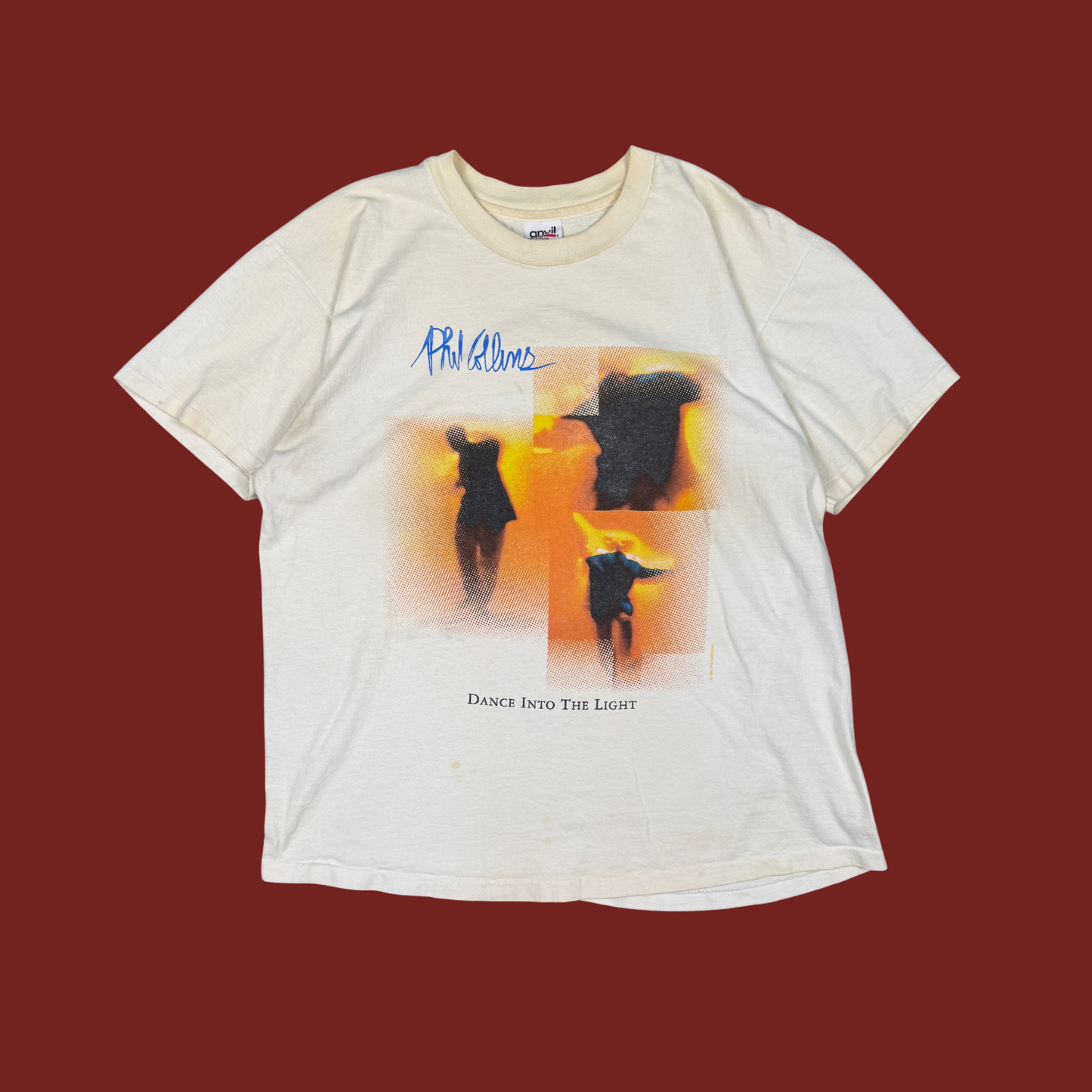 (L) 1997 Phil Collins Dance Into The Light Tour Tee