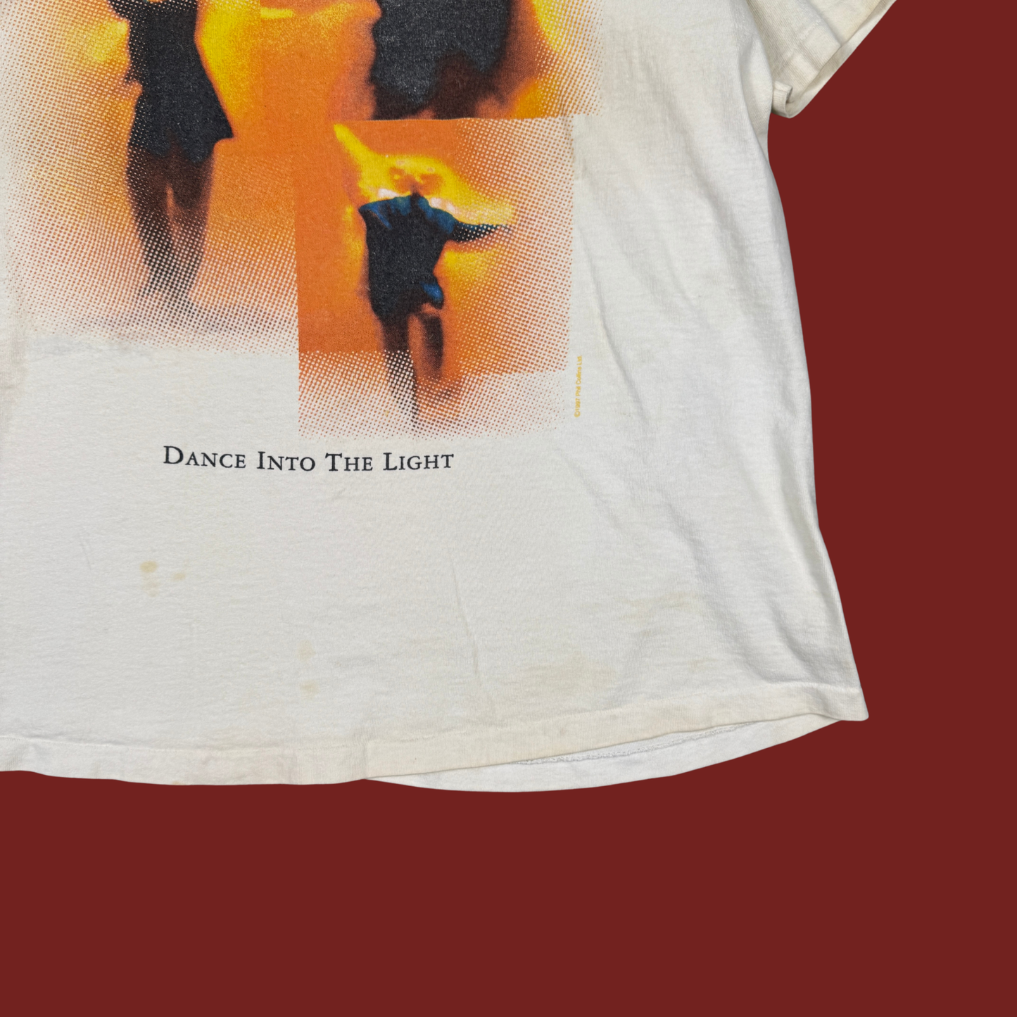 (L) 1997 Phil Collins Dance Into The Light Tour Tee