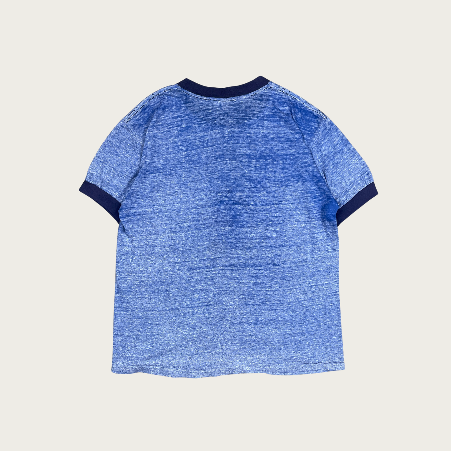 (L) Mickey Mouse Burnout Ringer Tee
