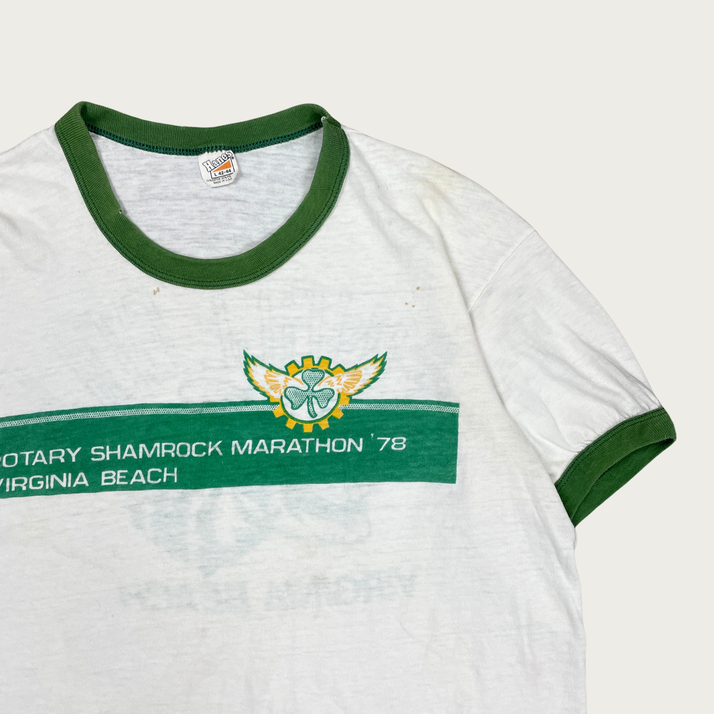 (L) 1978 Rotary Shamrock Marathon Tee