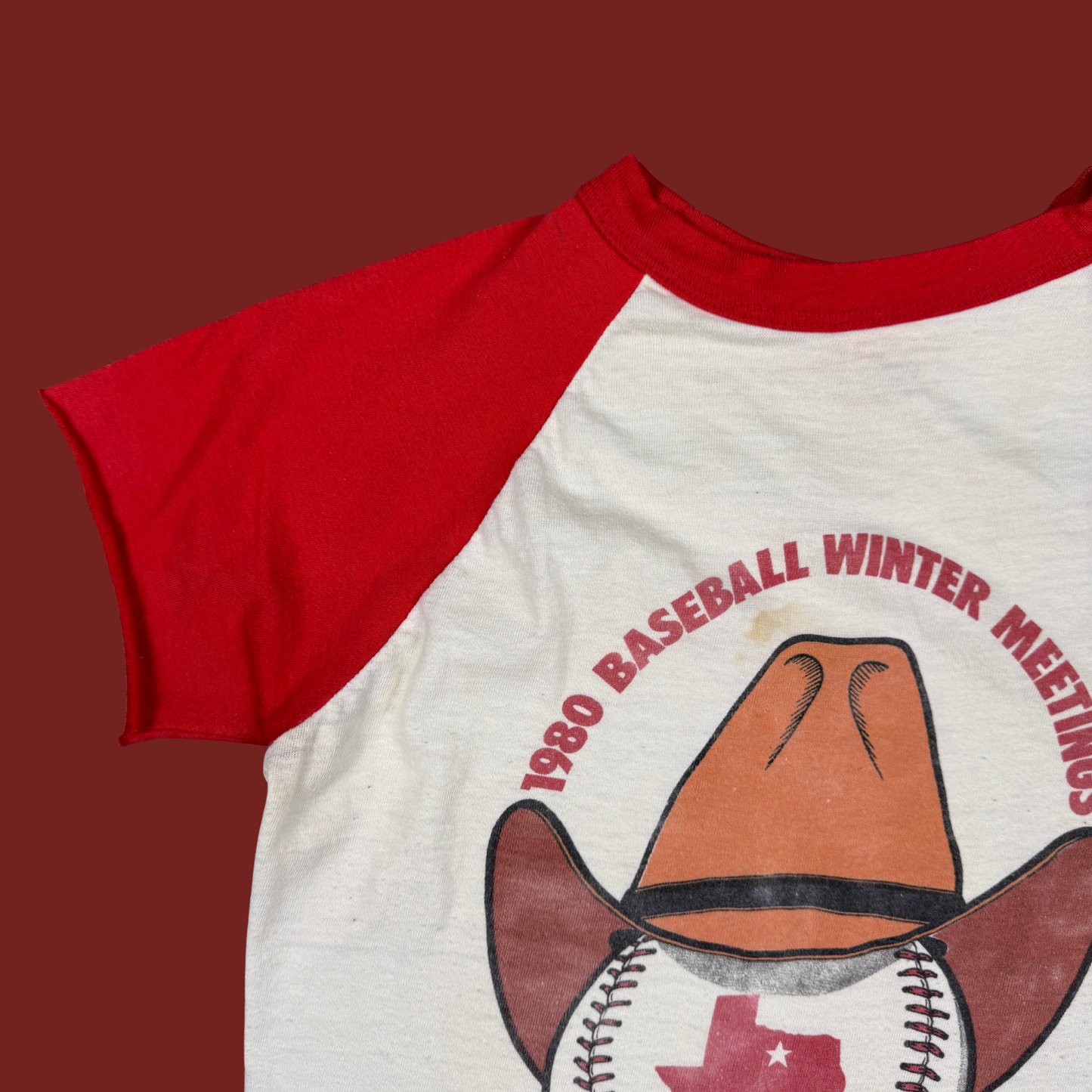 (S) 1980 Coca Cola Baseball Tee