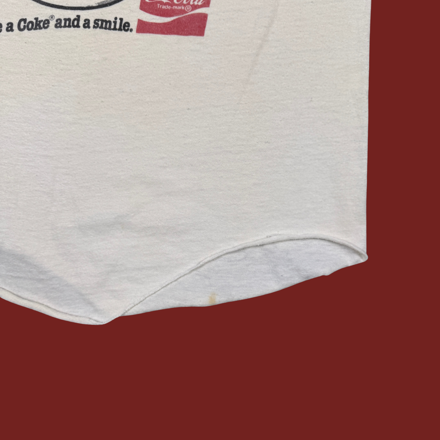 (S) 1980 Coca Cola Baseball Tee