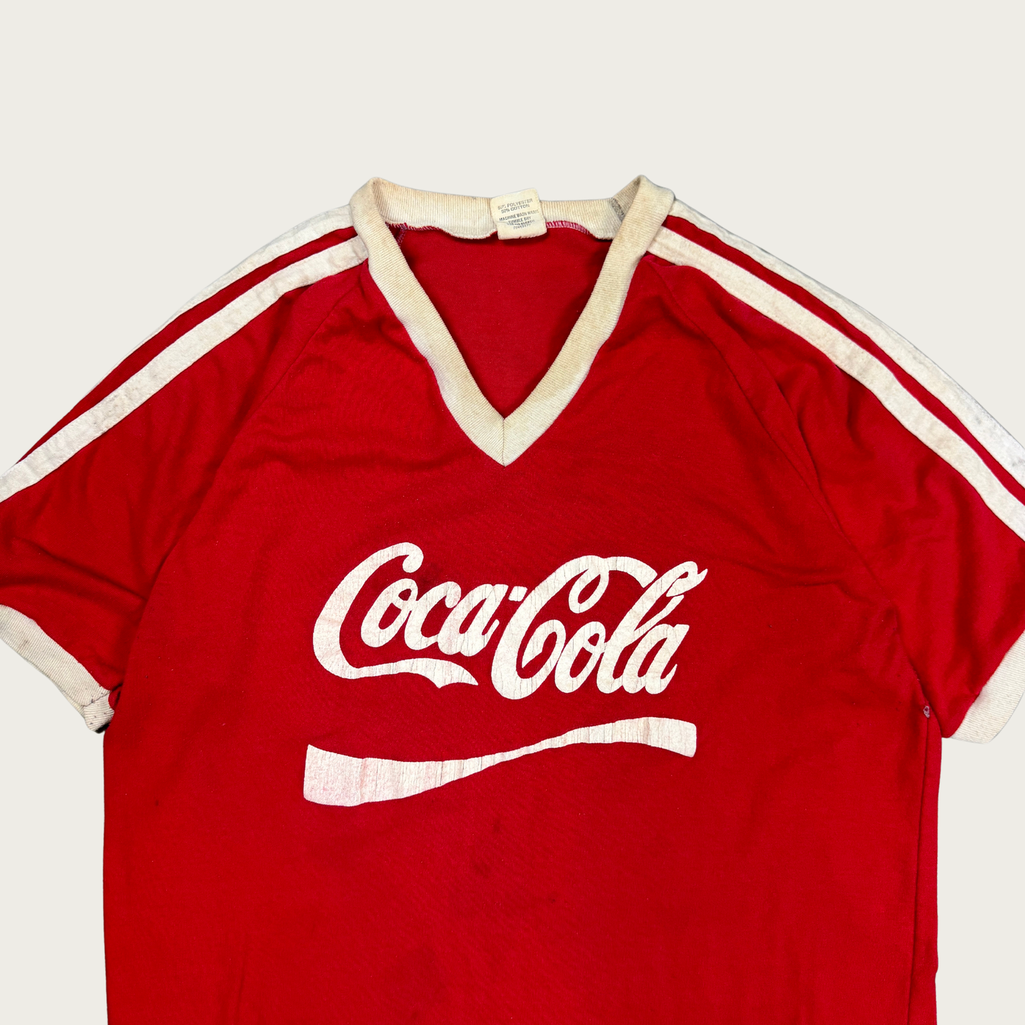 (L) 70s Coca Cola Jersey Tee