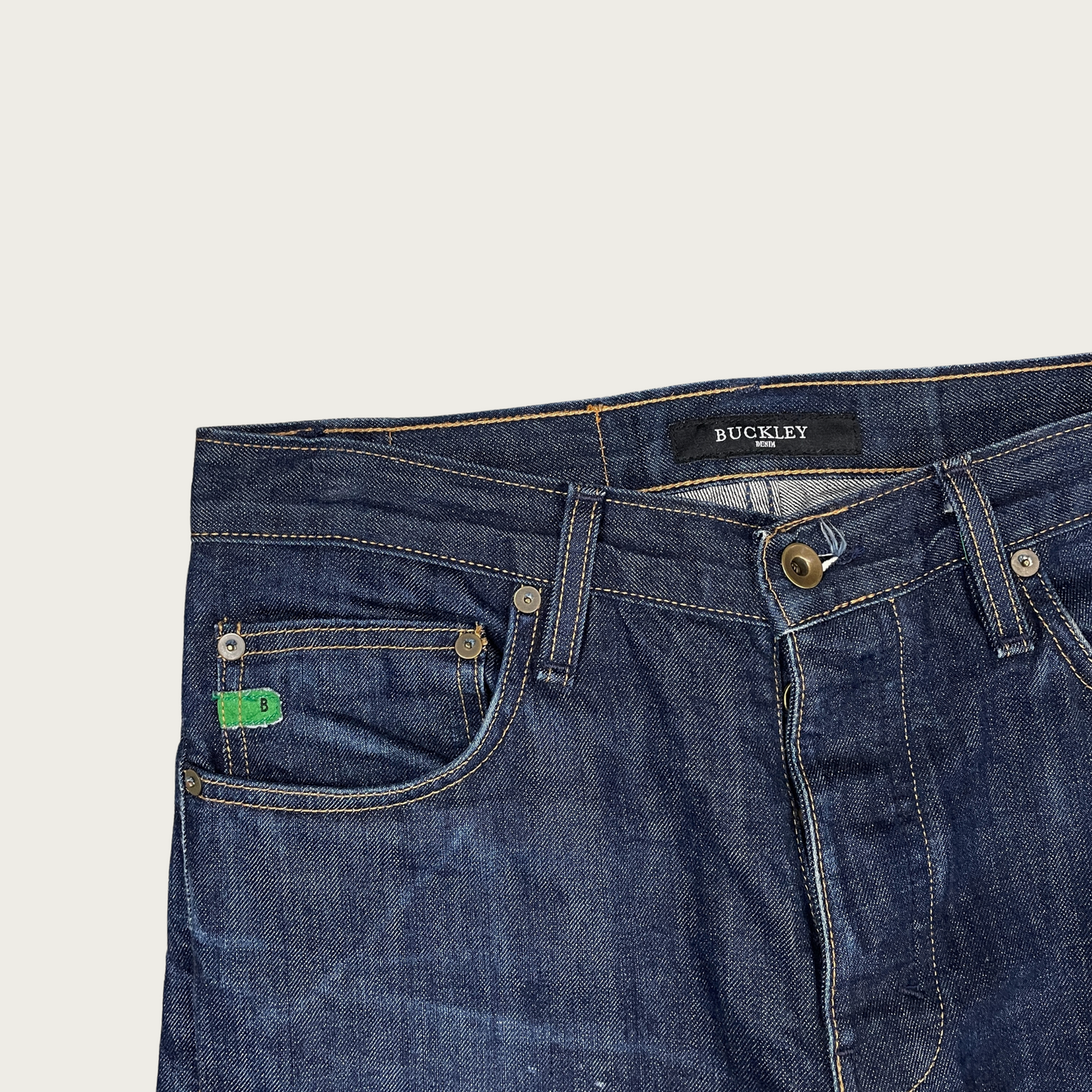 (32x34") Buckley Selvedge Denim
