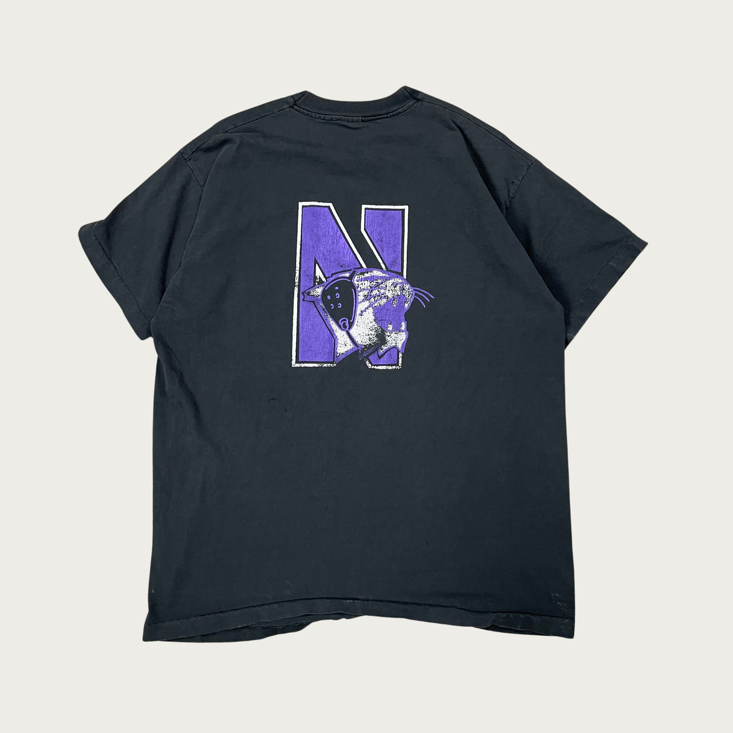 (XL) Northwestern Wrestling Distressed Vintage Tee
