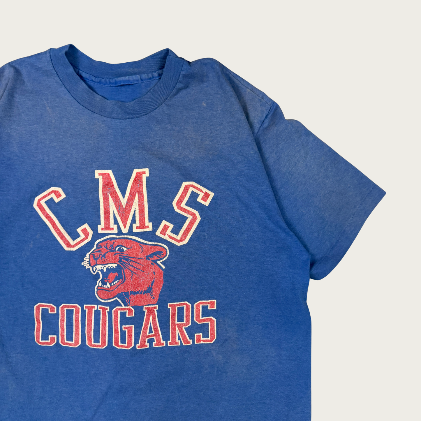 (L/XL) 80s CMS Cougars Tee