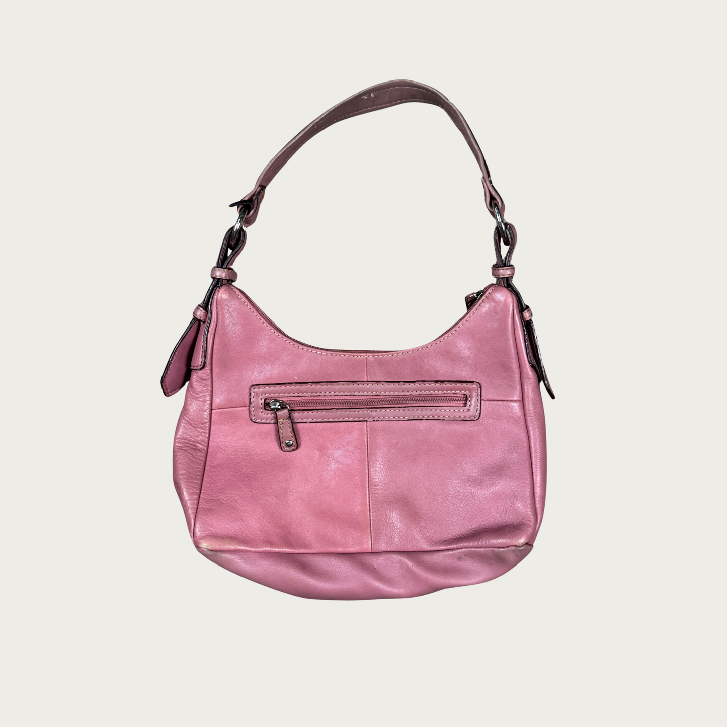 Y2K St. John's Bay Pink Genuine Leather Shoulder Bag
