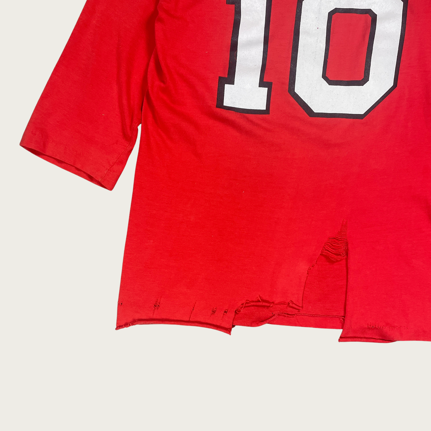(M) Ohio State #10 Thrashed Jersey Tee