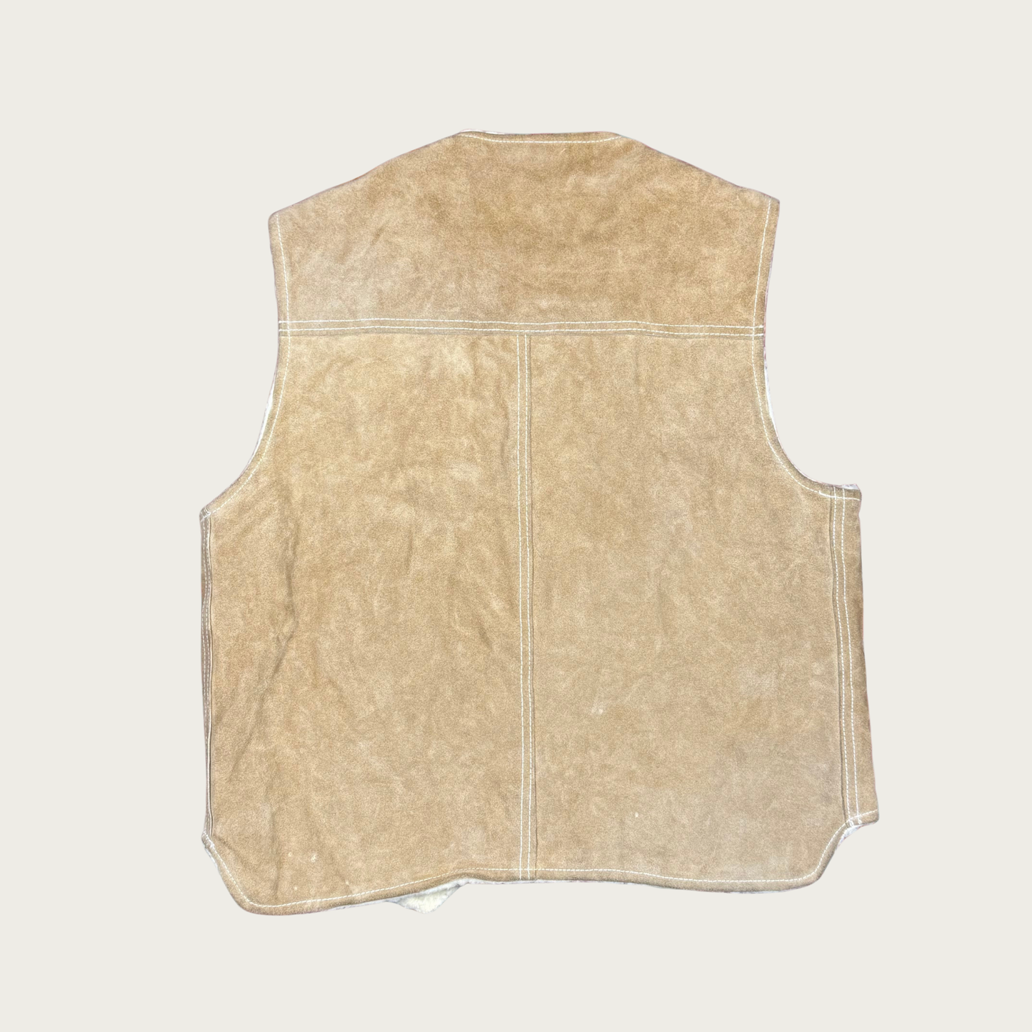 (L) Western Suede Vest