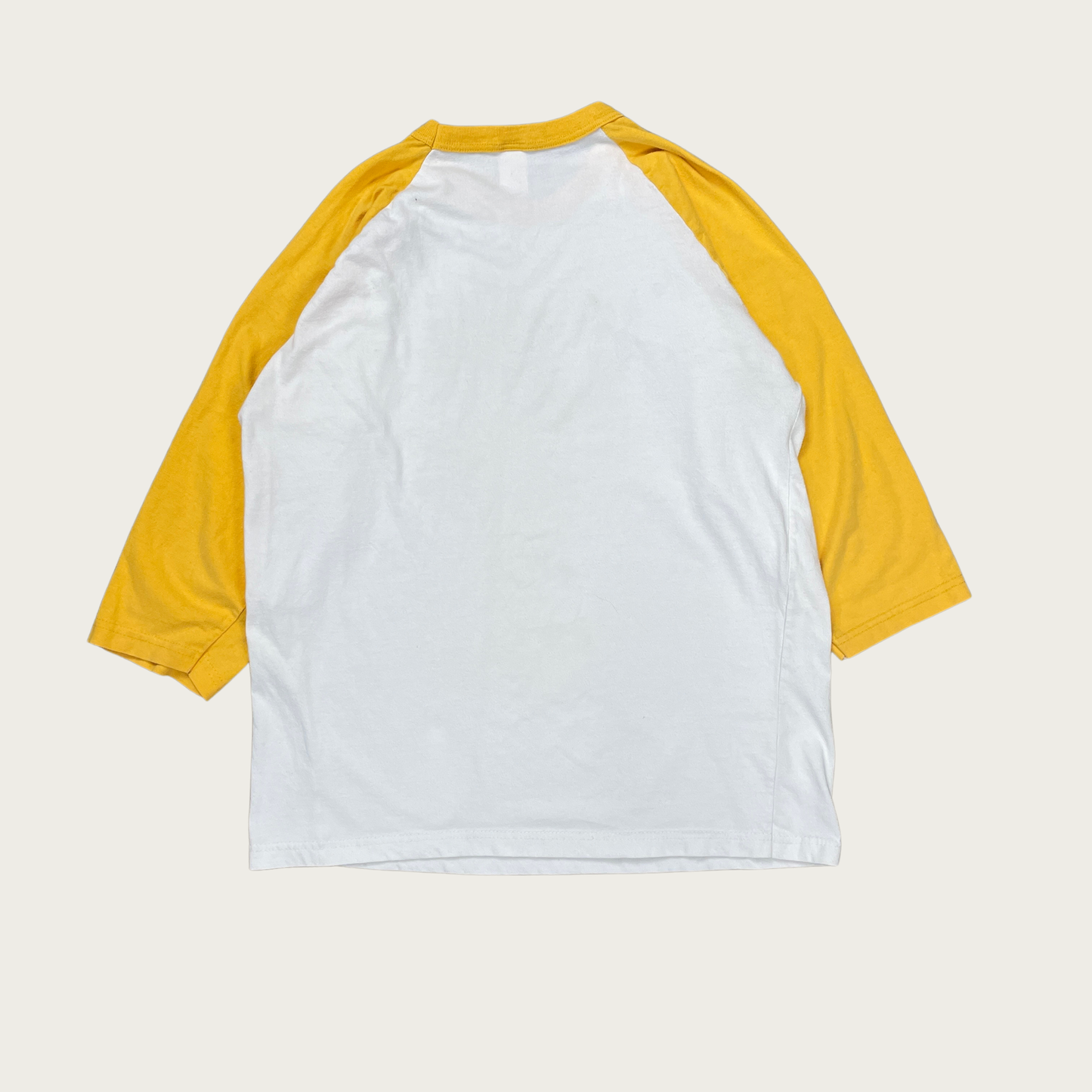 (L) Yellow Baseball Raglan Tee