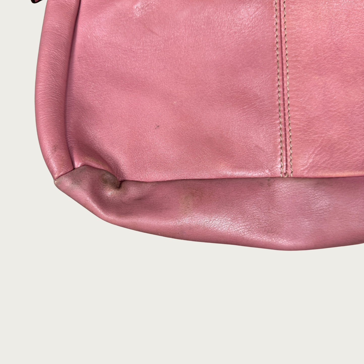 Y2K St. John's Bay Pink Genuine Leather Shoulder Bag