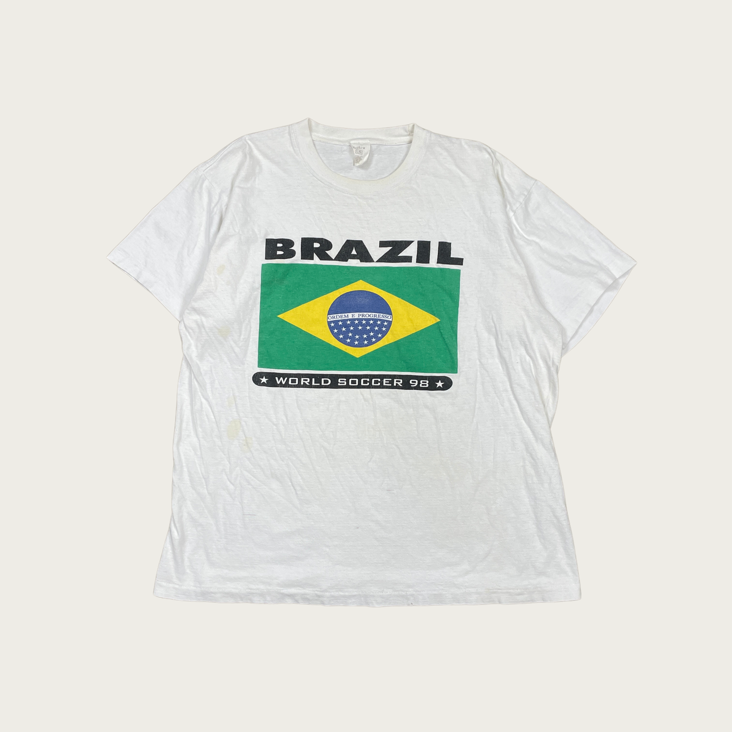 (L) 1998 Brazil Soccer Tee