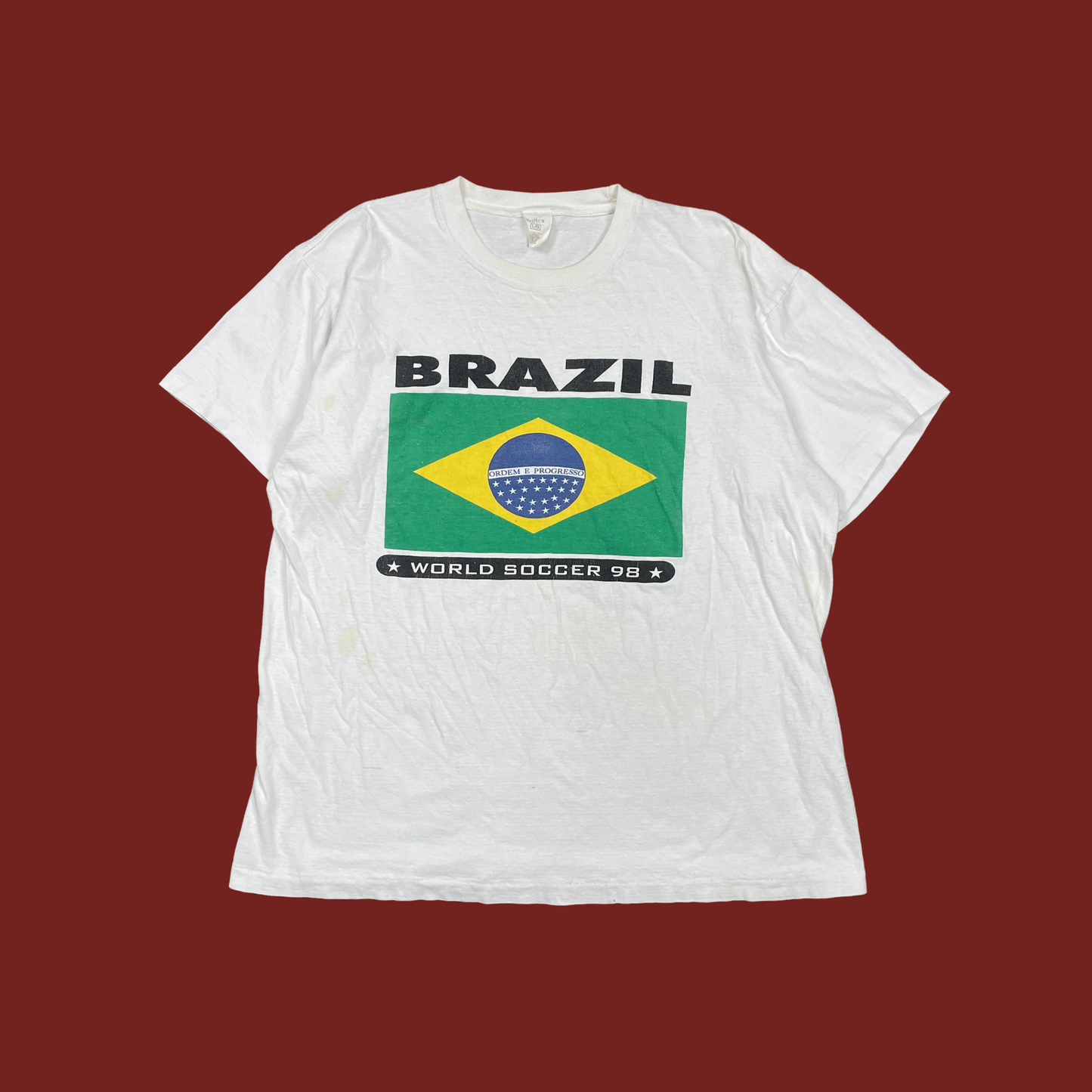 (L) 1998 Brazil Soccer Tee