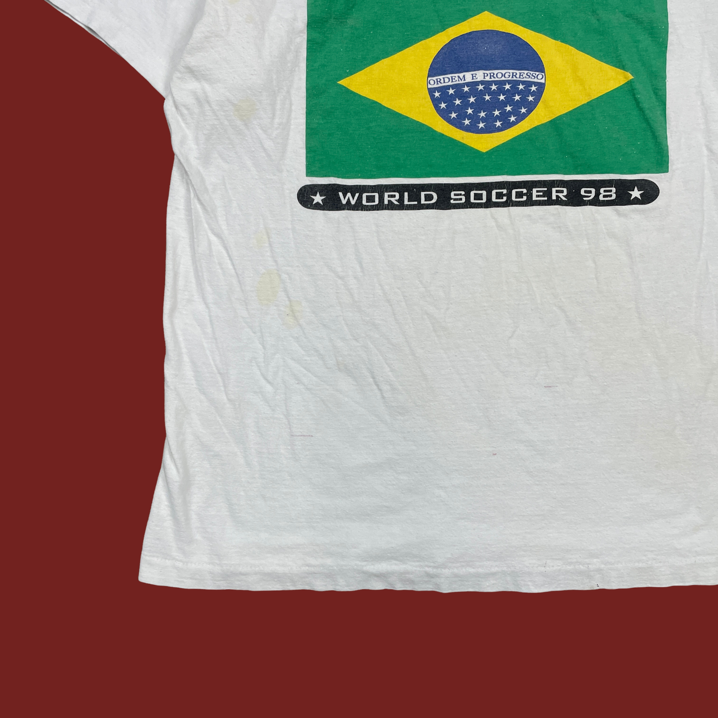 (L) 1998 Brazil Soccer Tee