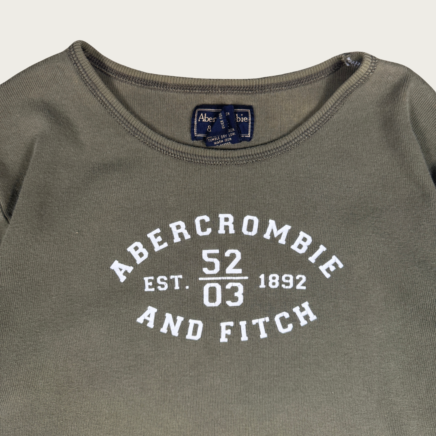 (M/L) 90s Abercrombie & Fitch Long Sleeve Top