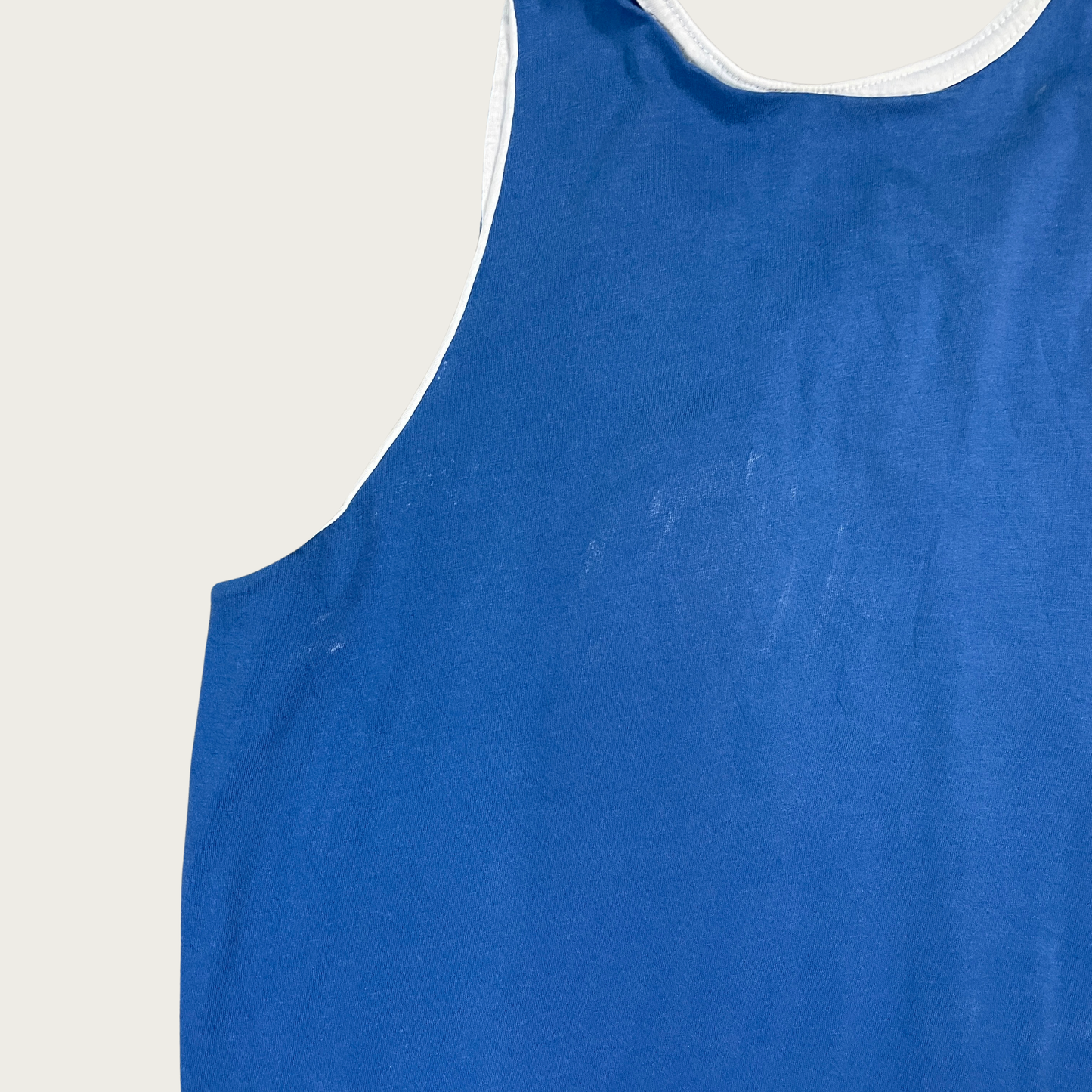 (L) Fiji Stitched Lettering Layered Tank Top