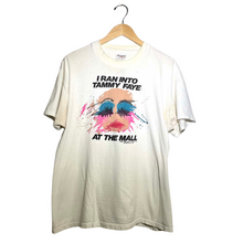 Load image into Gallery viewer, 1987 &quot;I Ran into Tammy Faye&quot; tee
