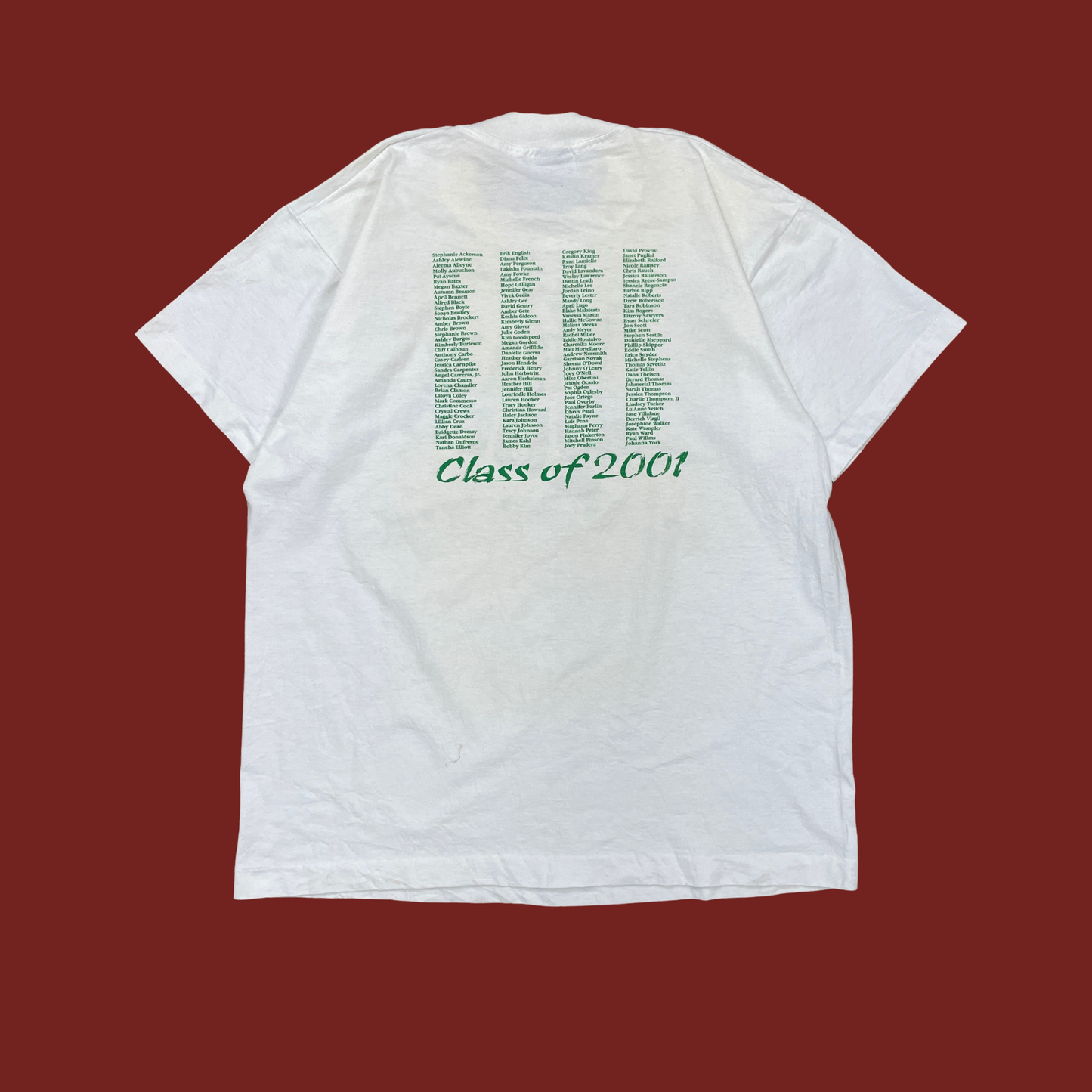 (L) Class of 2001 Tee