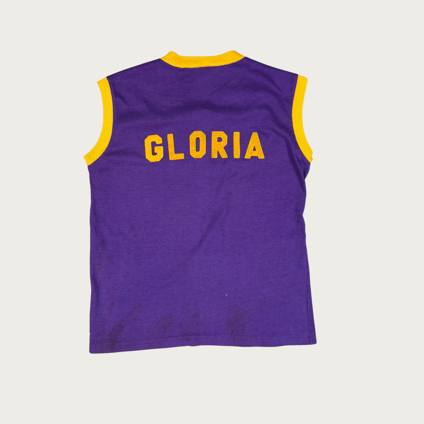 (S) 80s Steppers "Gloria" Jersey Top