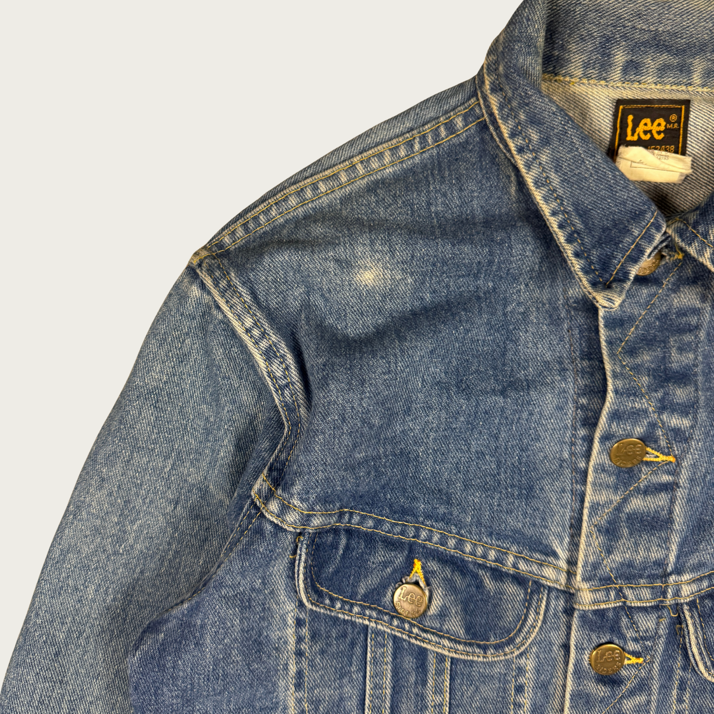 (S/M) 70s Lee Riders Denim Jacket