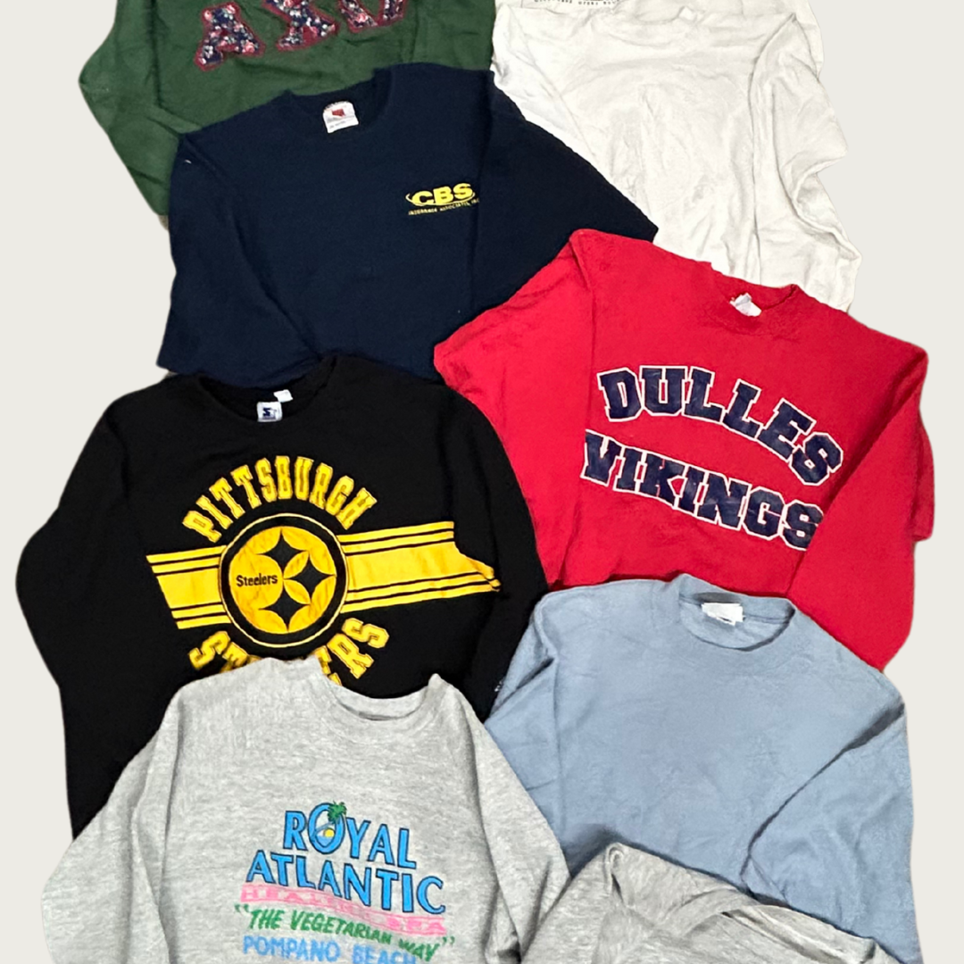100 Piece Mixed Vintage Bulk Box