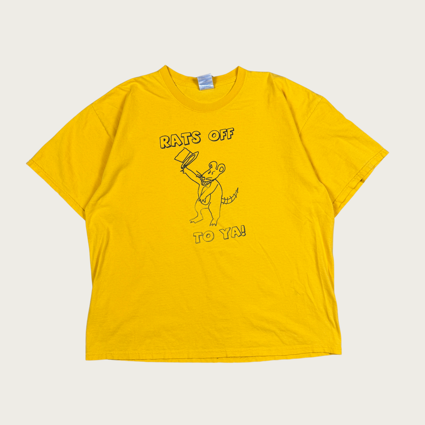 (XL) "Rats Off To Ya!" Tee