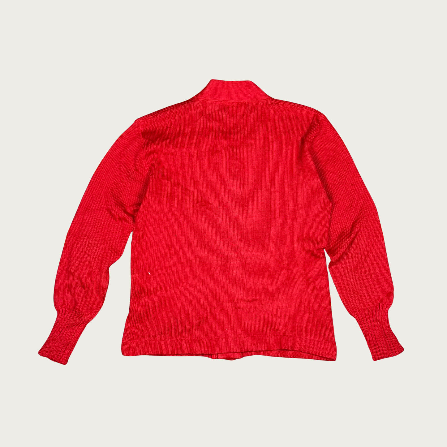 (M/L) 60s/70s Wool Varsity Cardigan