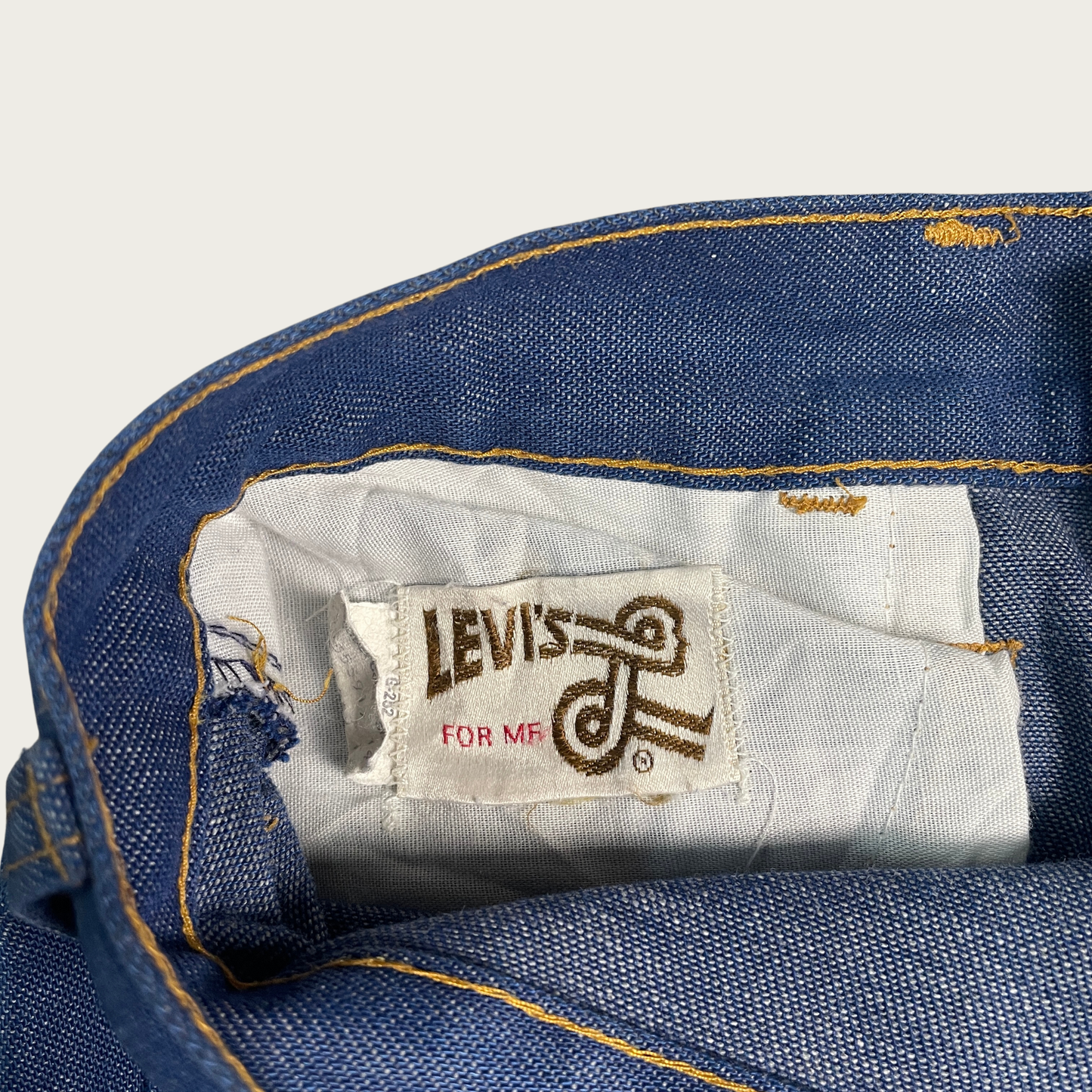 (29x31") 60s/70s Levi's Orange Tab Big E Flare Jeans