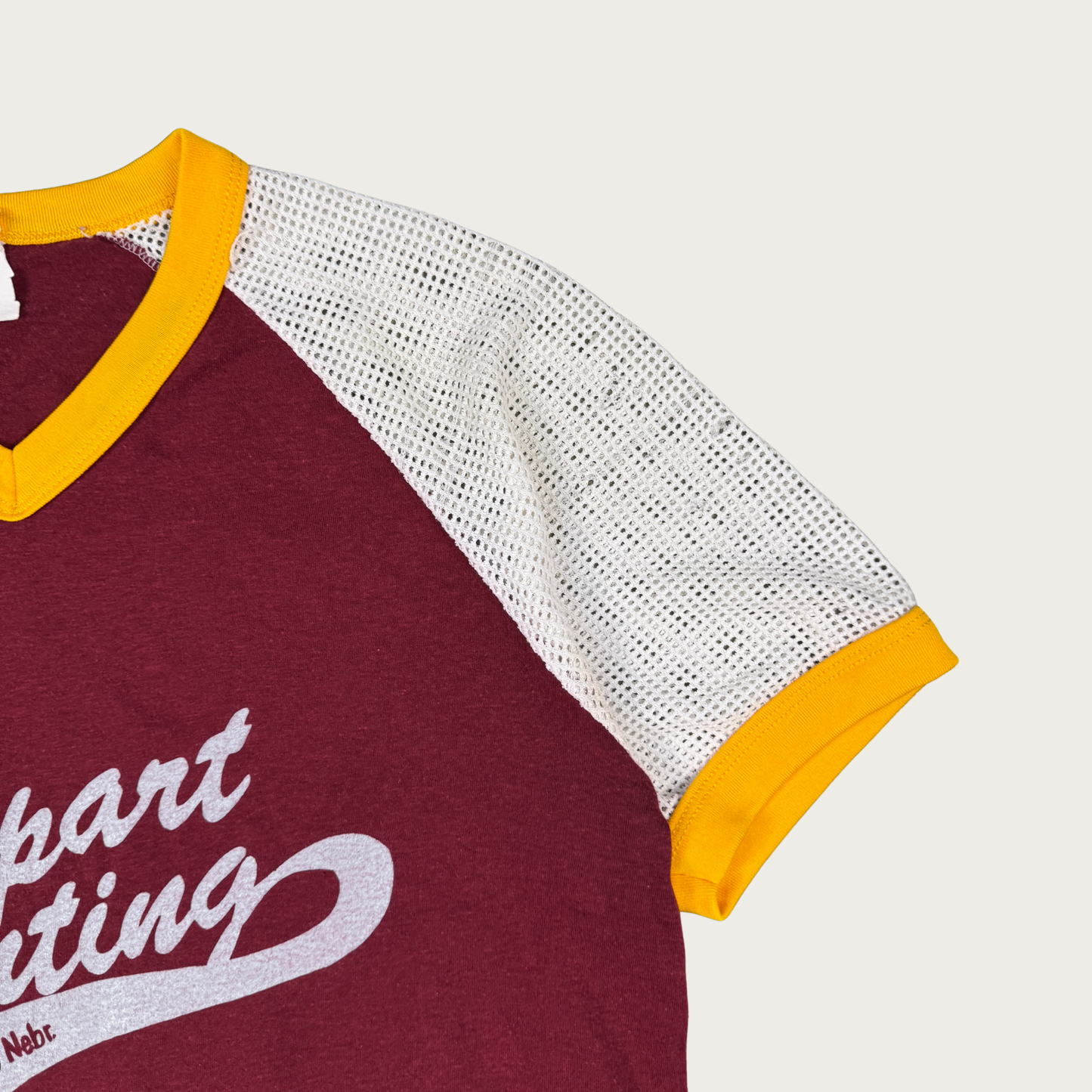 (XL) 70s/80s Parpart Painting Softball Jersey Tee