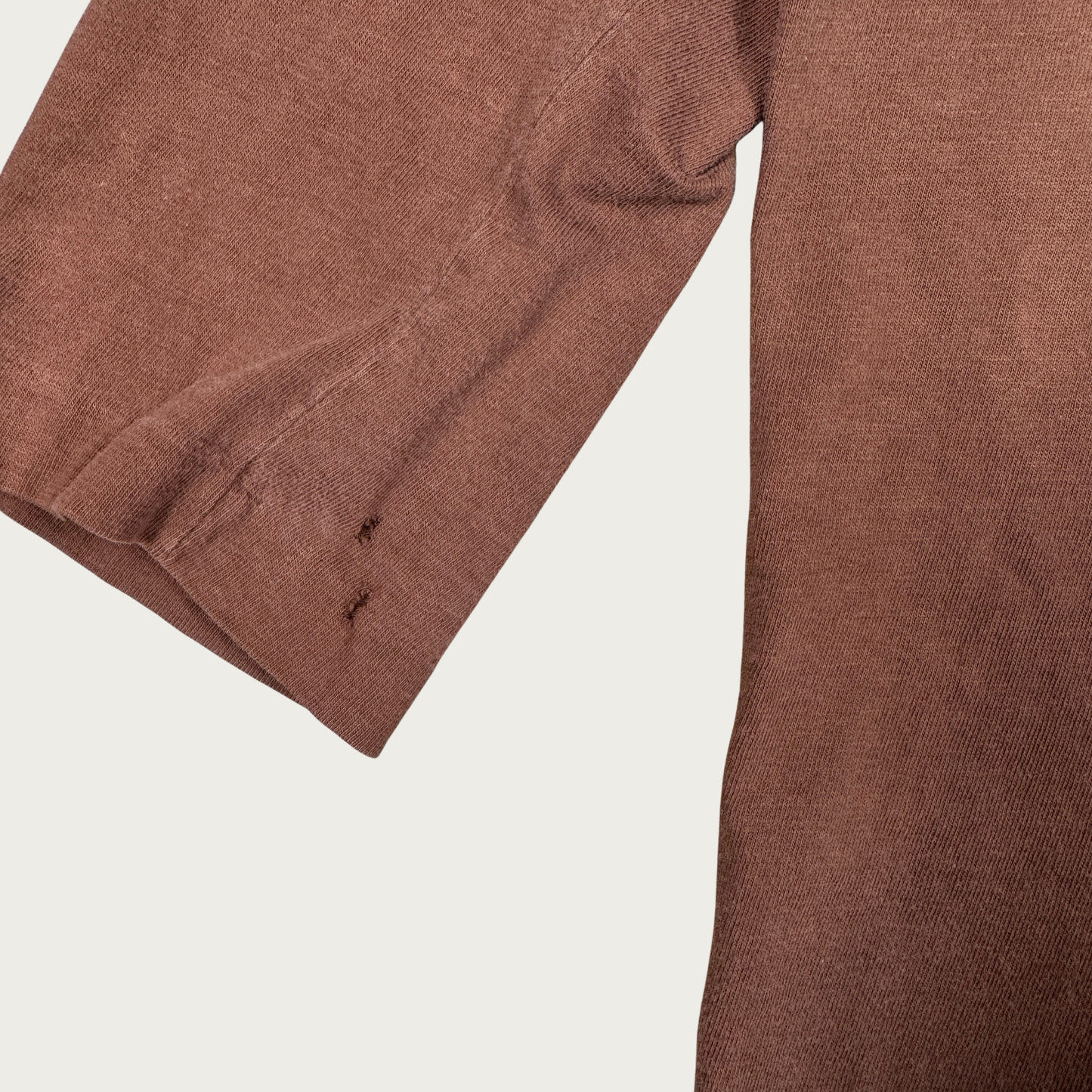 (M) 70s/80s Brown/Orange Number 12 Jersey Tee
