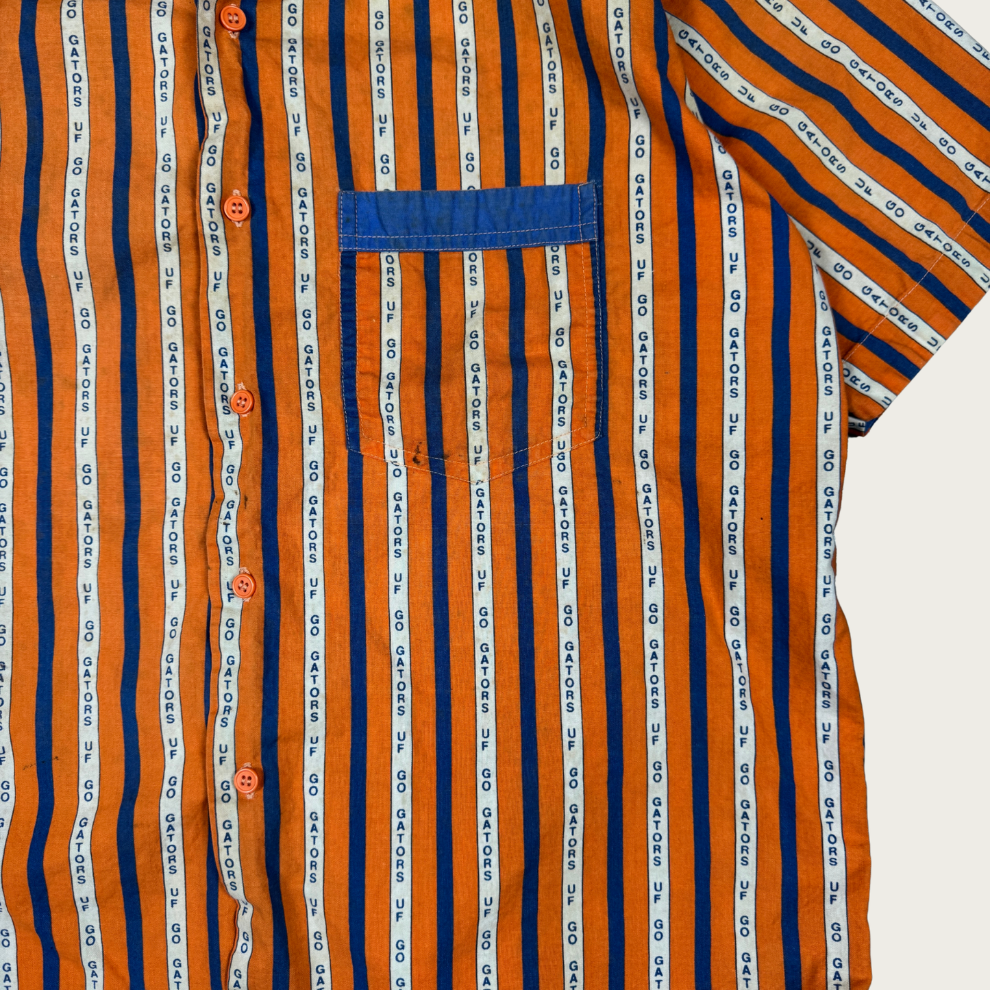 (L/XL) UF Gators Vintage Button Up Shirt