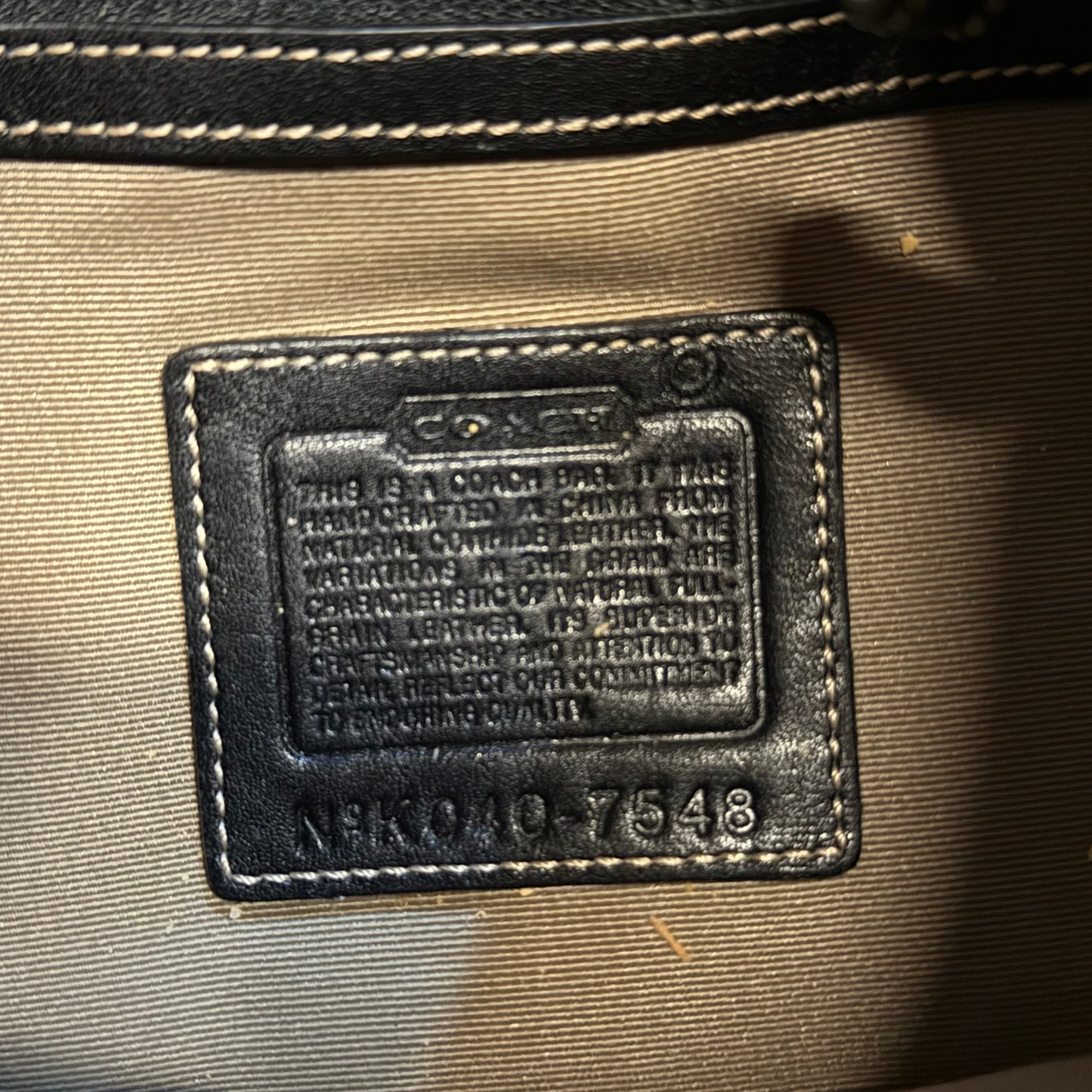 Vintage Coach Hampton Soho Hobo Bag